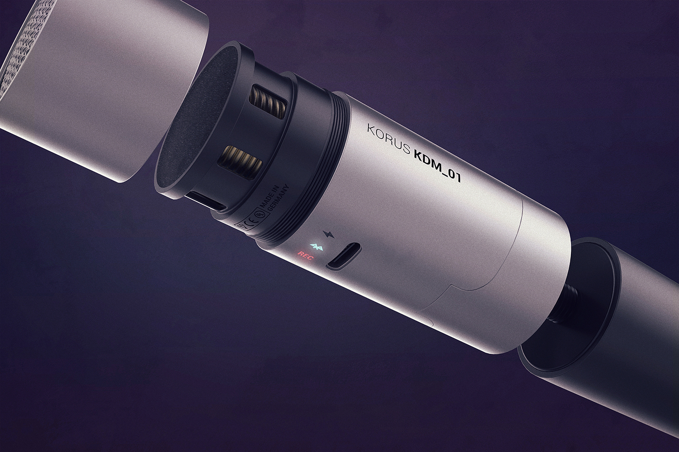 sound recording，Portable，modularization，wireless，korus，