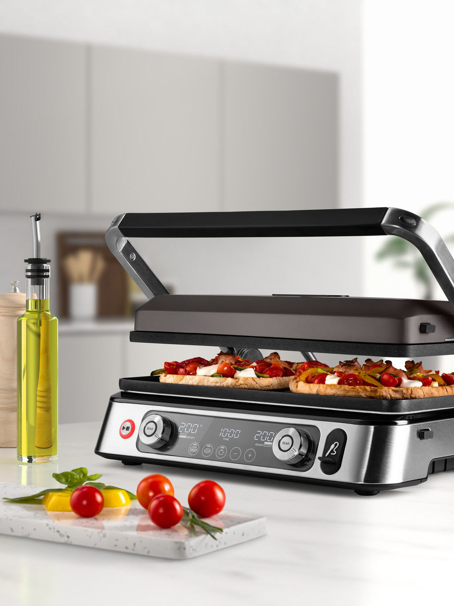 Grill，multi-function，stainless steel，2022 Red Dot Product Design Award，