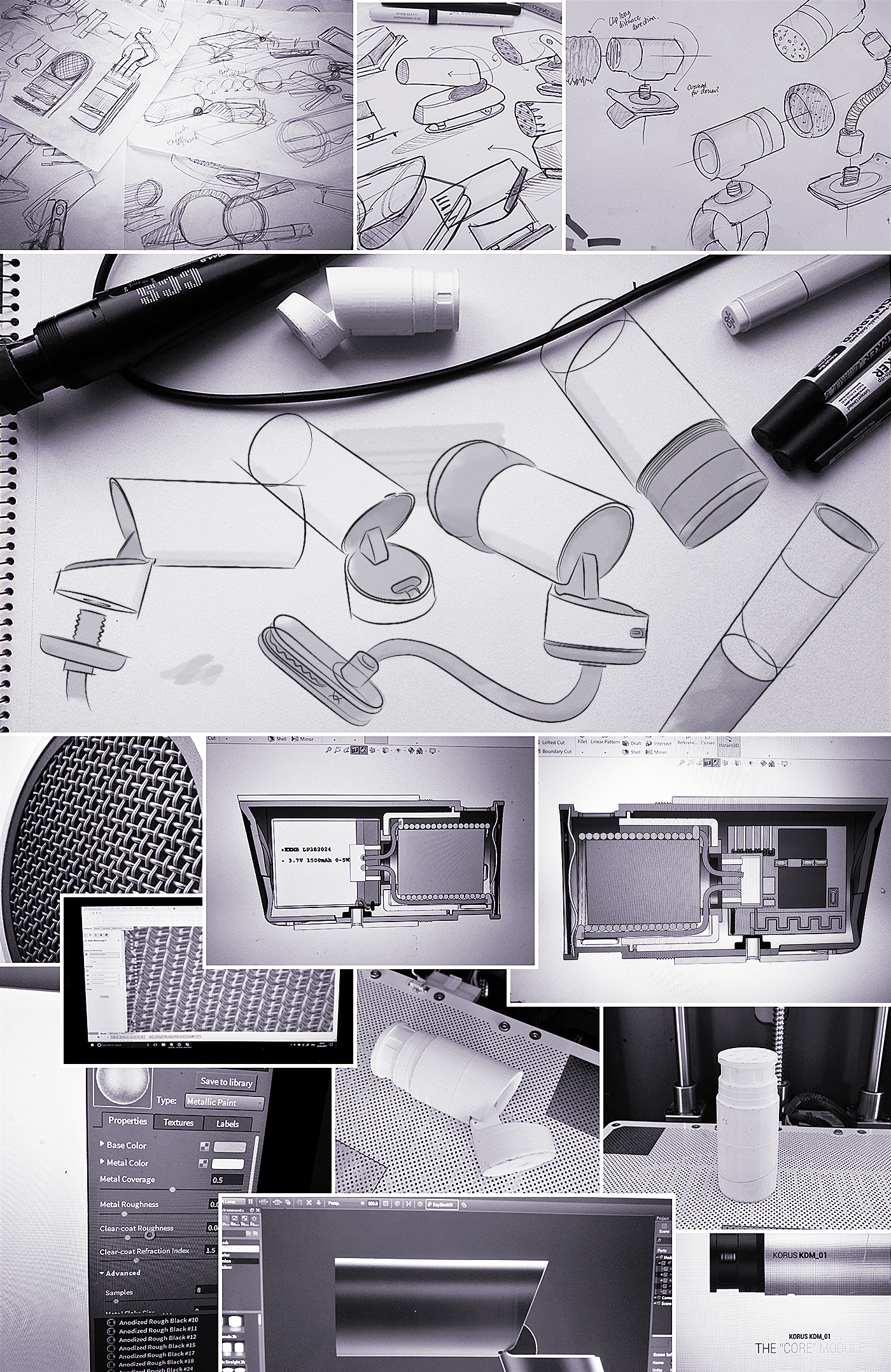 sound recording，Portable，modularization，wireless，korus，