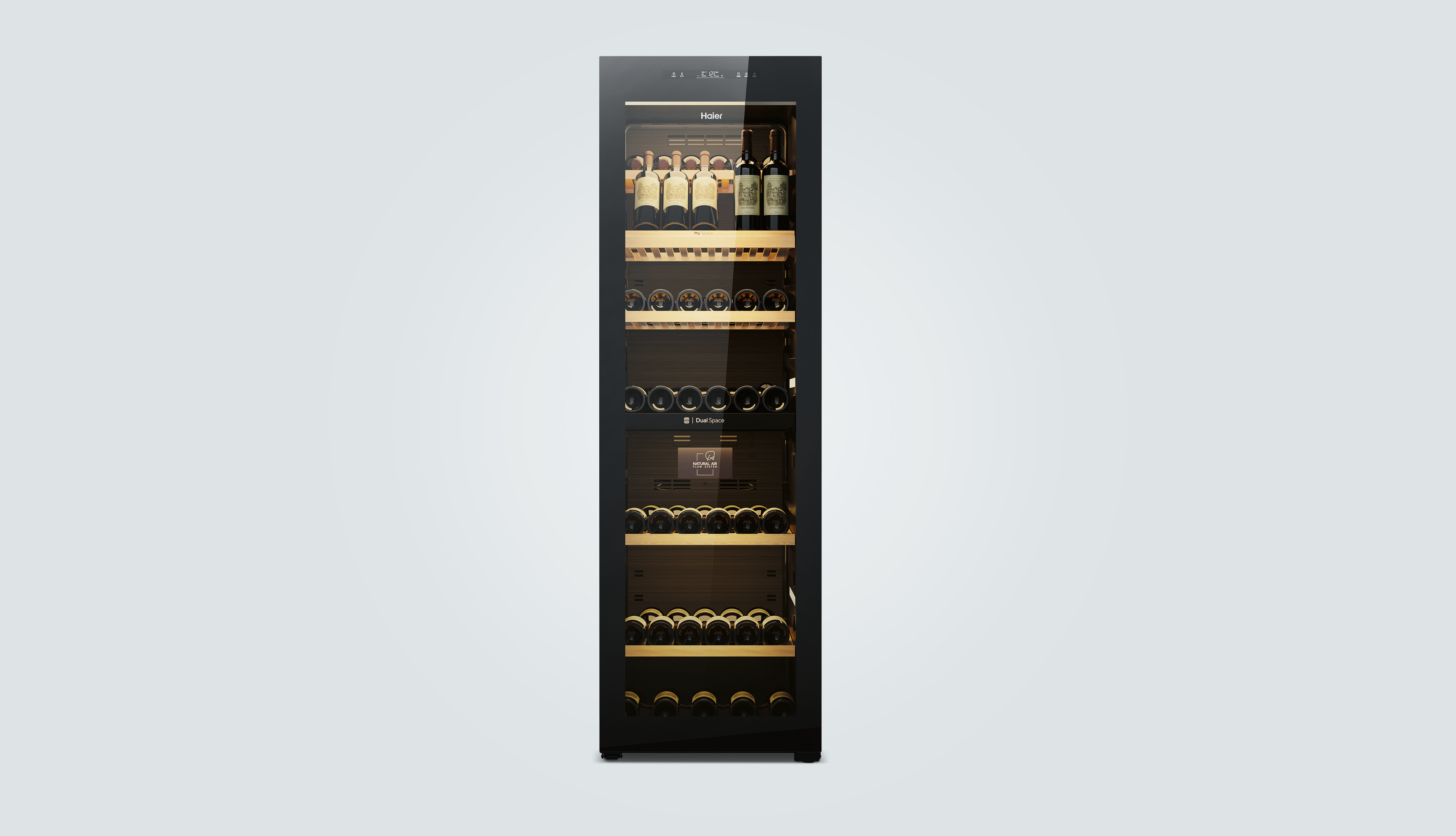 wine cabinet，Haier，Double temperature zone，2022 Red Dot Product Design Award，