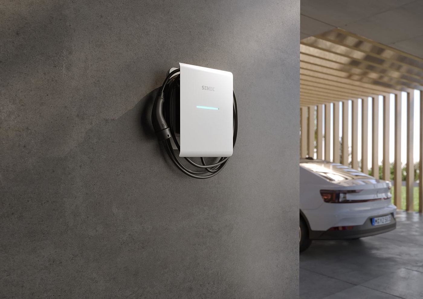 SENEC.Wallbox pro s，Electric vehicle charger，auto parts，2022 Red Dot Product Design Award，