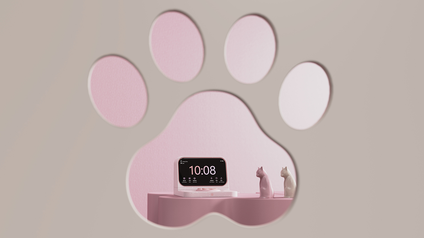 Intelligent alarm clock，alarm clock，Cat claw，recreational machines，