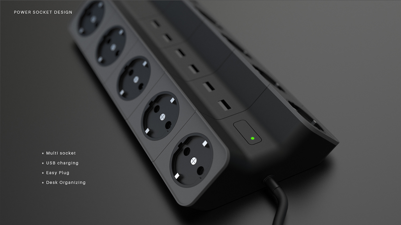 Socket，Power supply socket，product design，product，