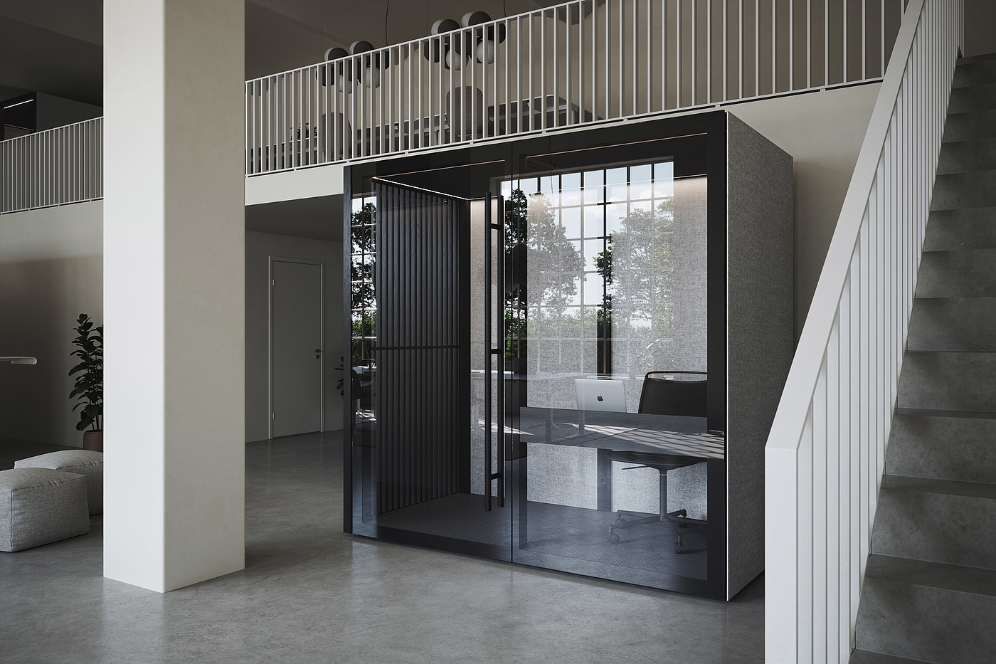 to work in an office，esthetics，Simplicity，