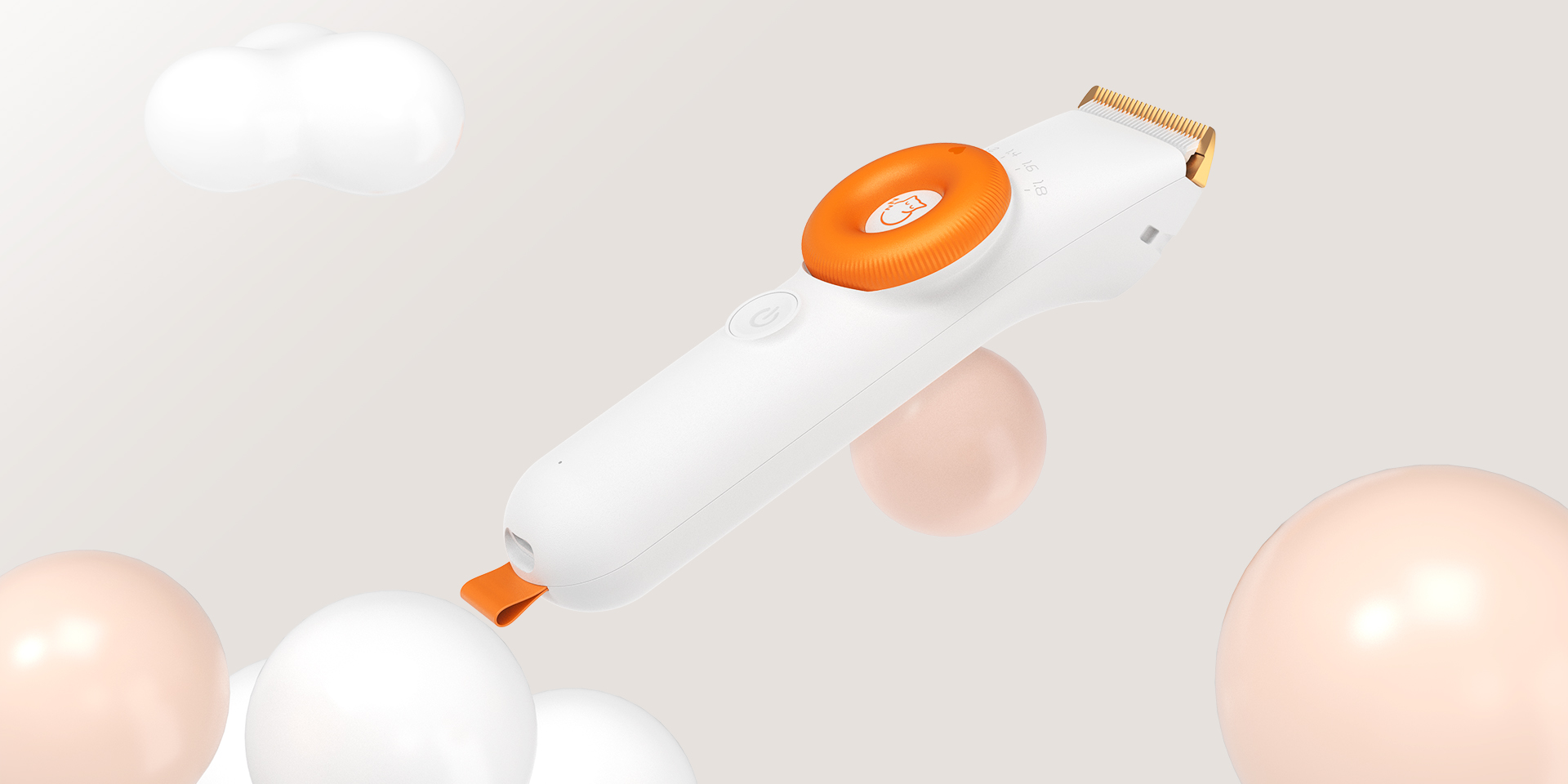 Pet products design, electric clipper design, appearance design，