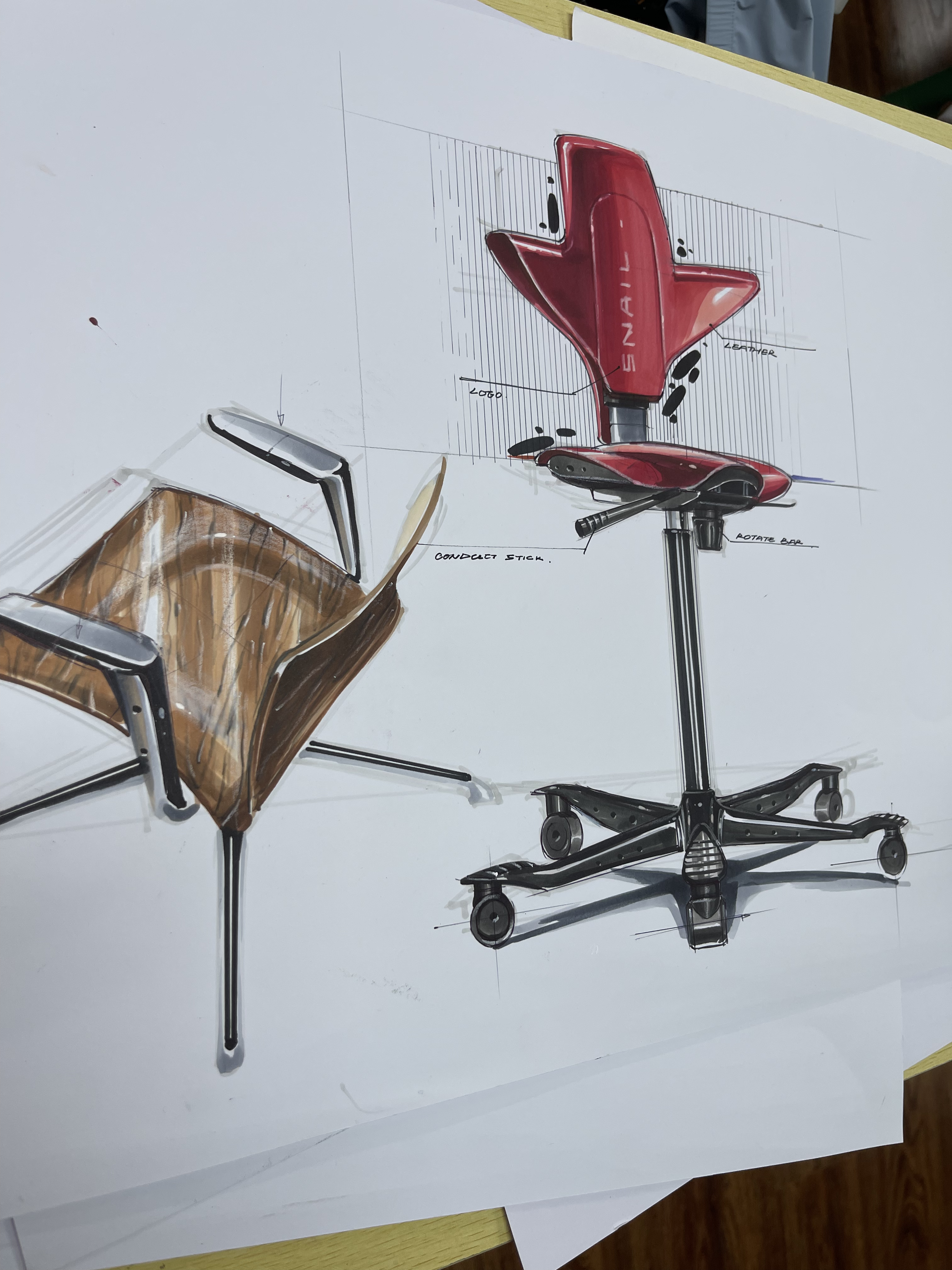 Hand drawn products，