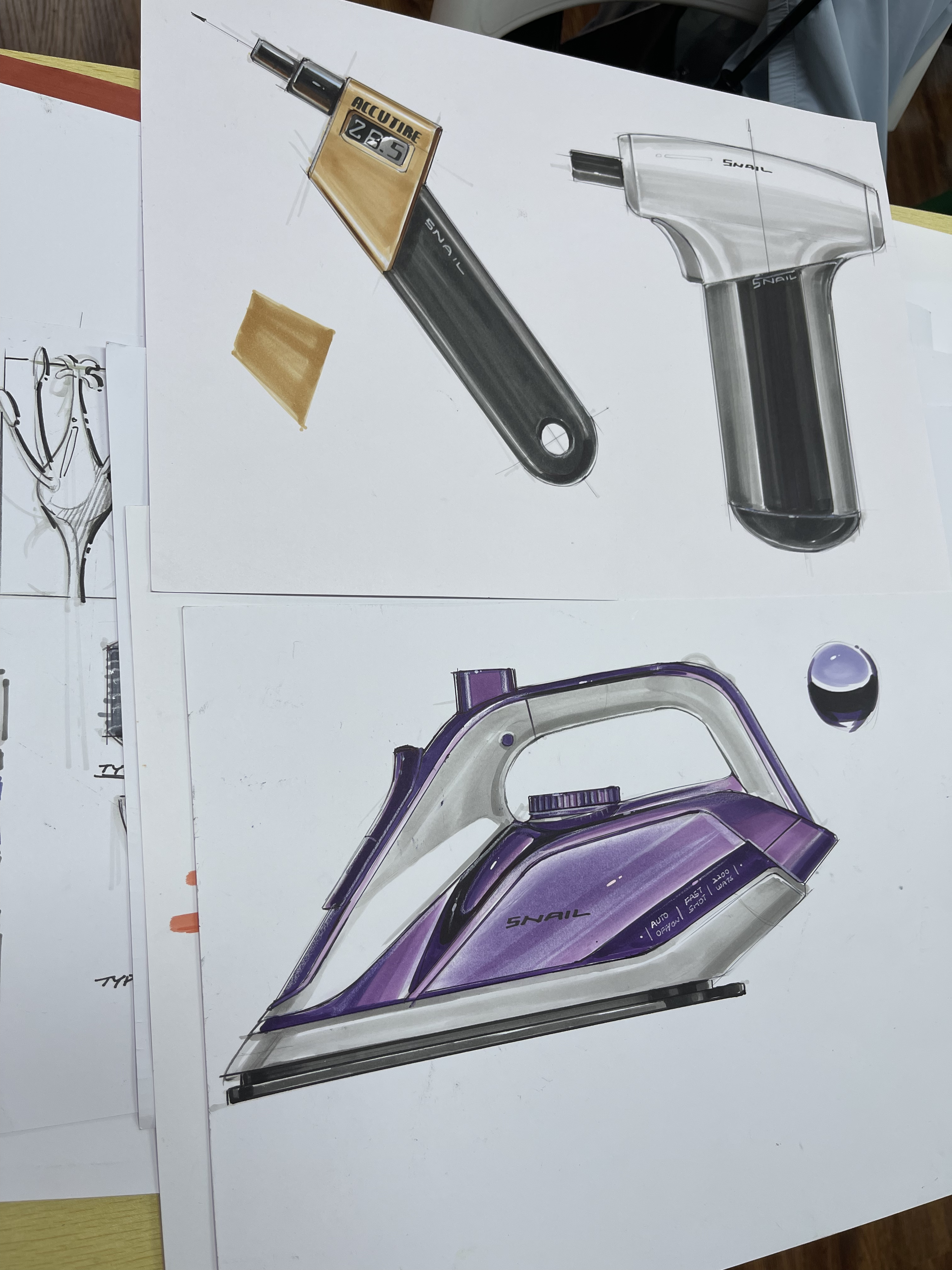 Hand drawn products，