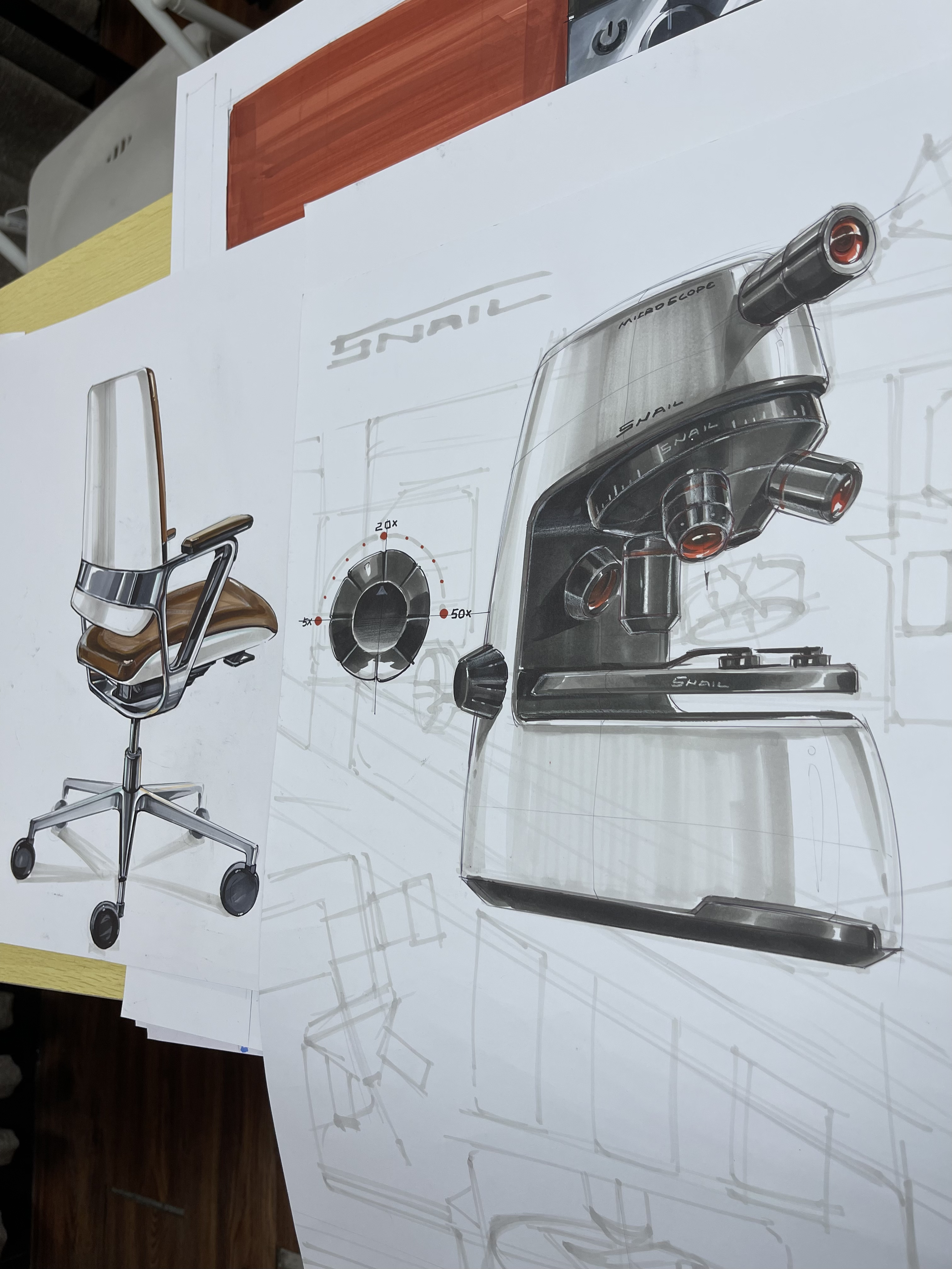 Hand drawn products，