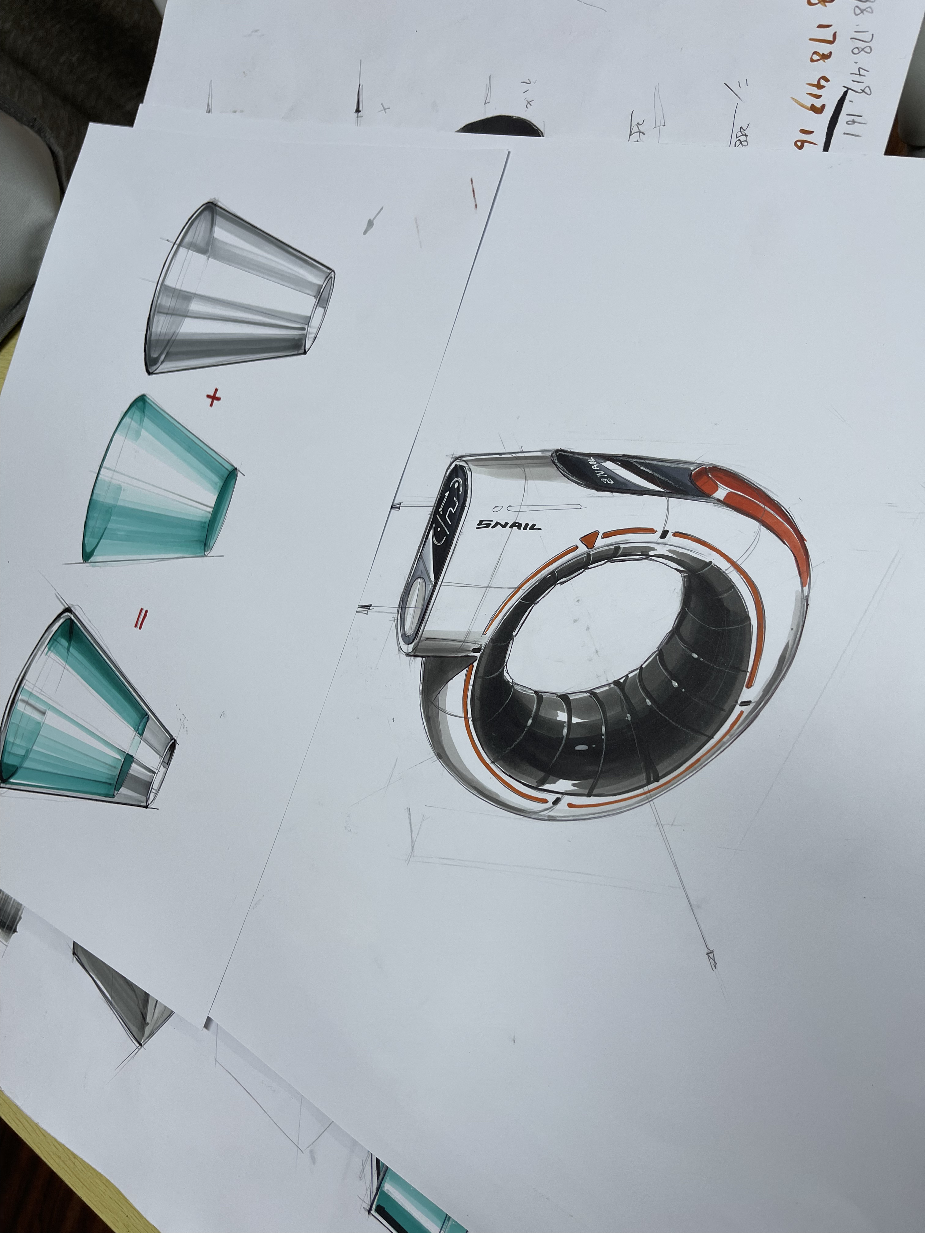 Hand drawn products，