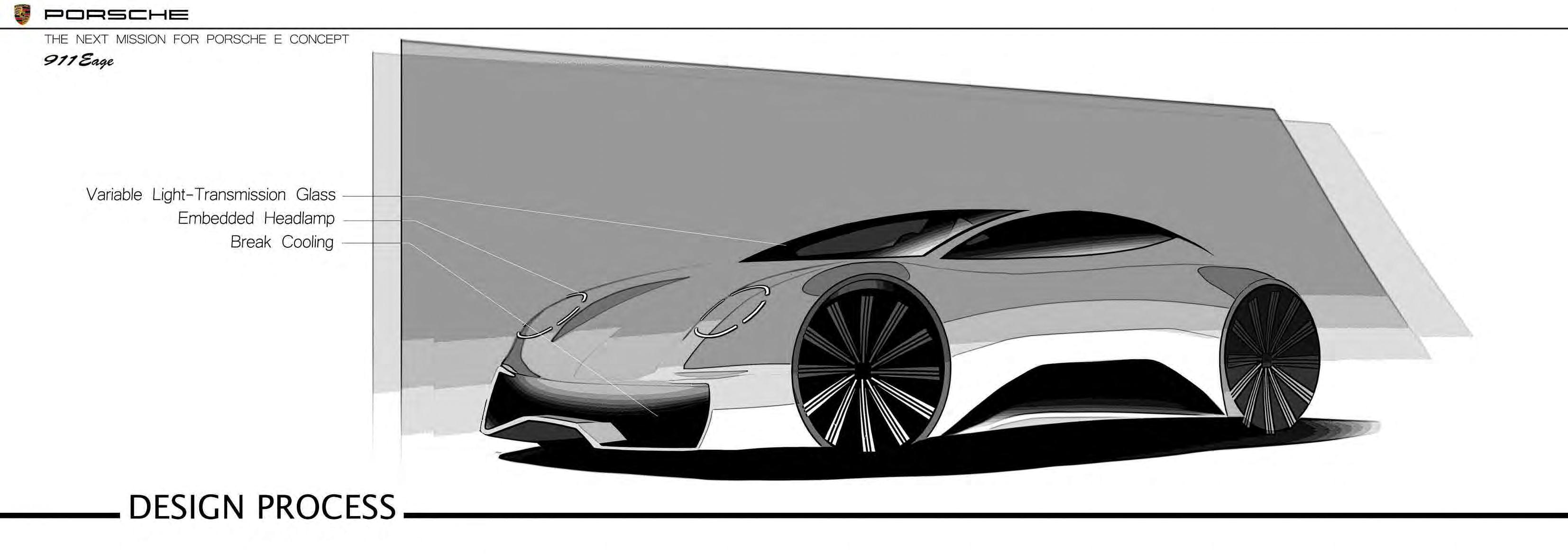 Electric vehicle，nine hundred and eleven，Porsche，Automobile design，