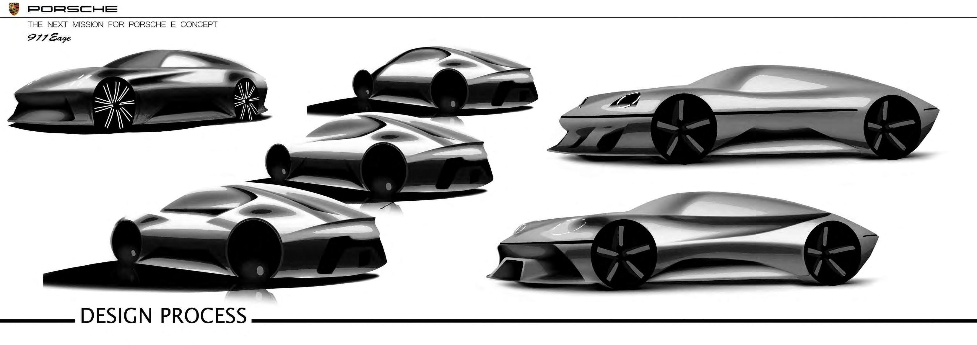 Electric vehicle，nine hundred and eleven，Porsche，Automobile design，