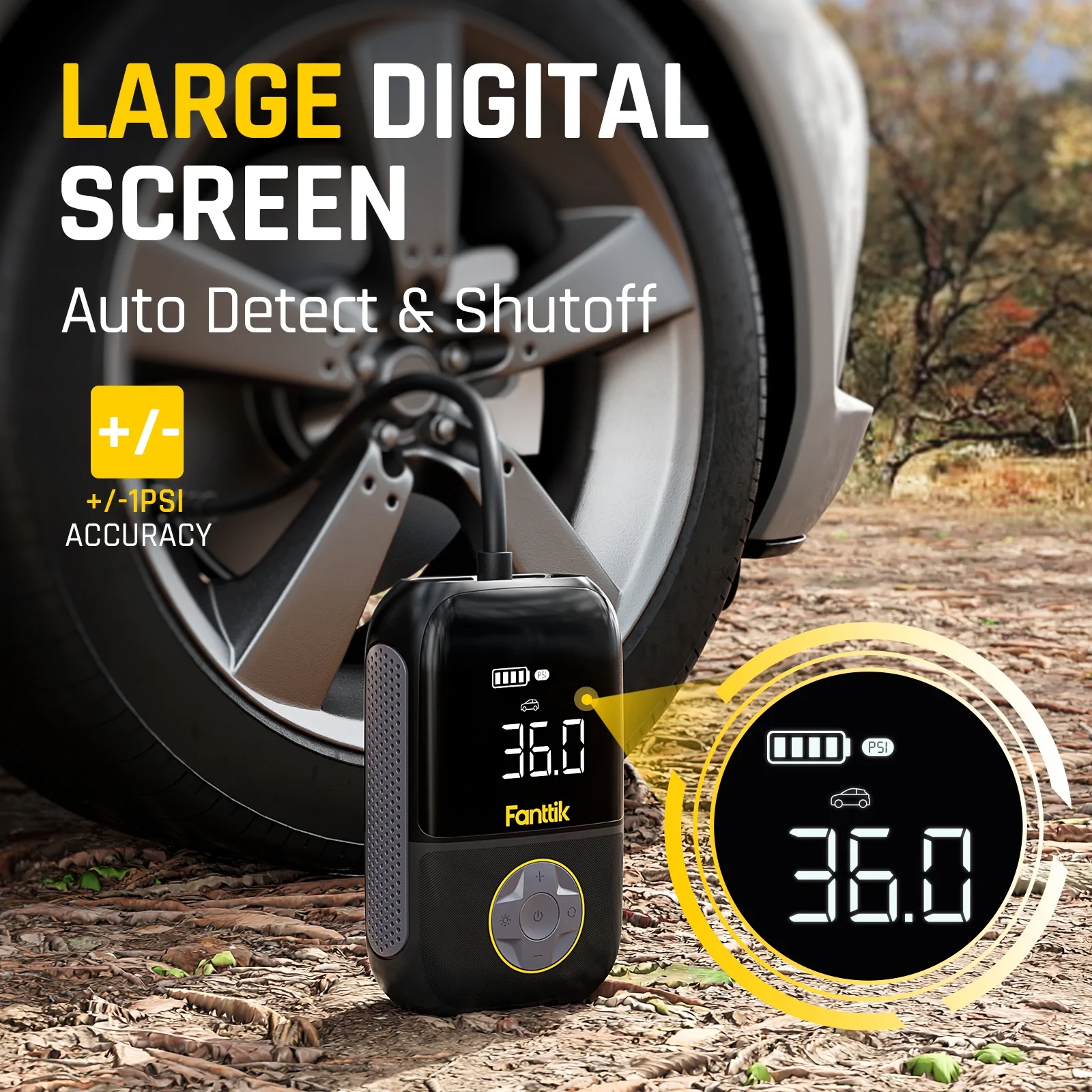 Tire inflator，auto parts，Fanttik X8，2022 Red Dot Product Design Award，