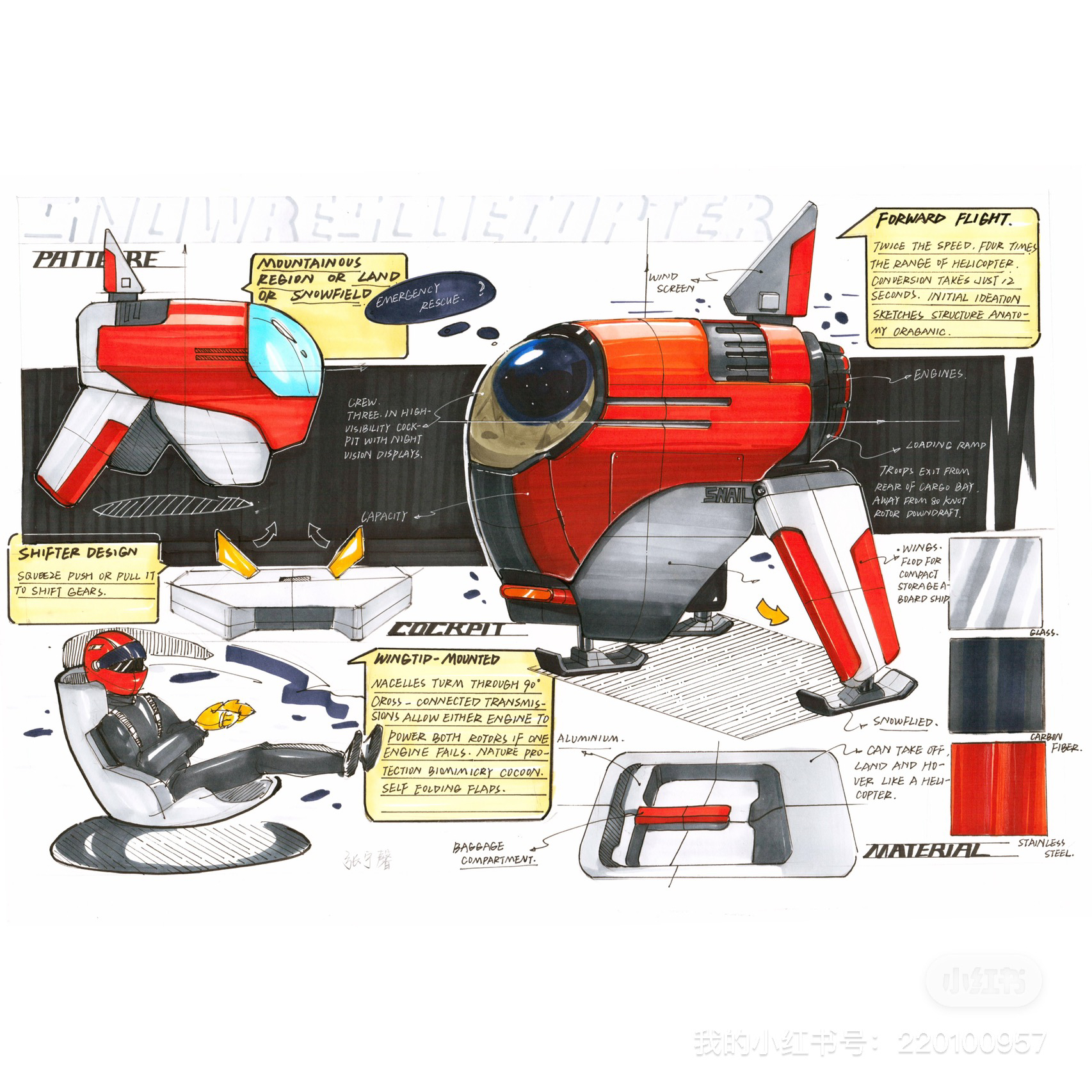 Hand drawn products，