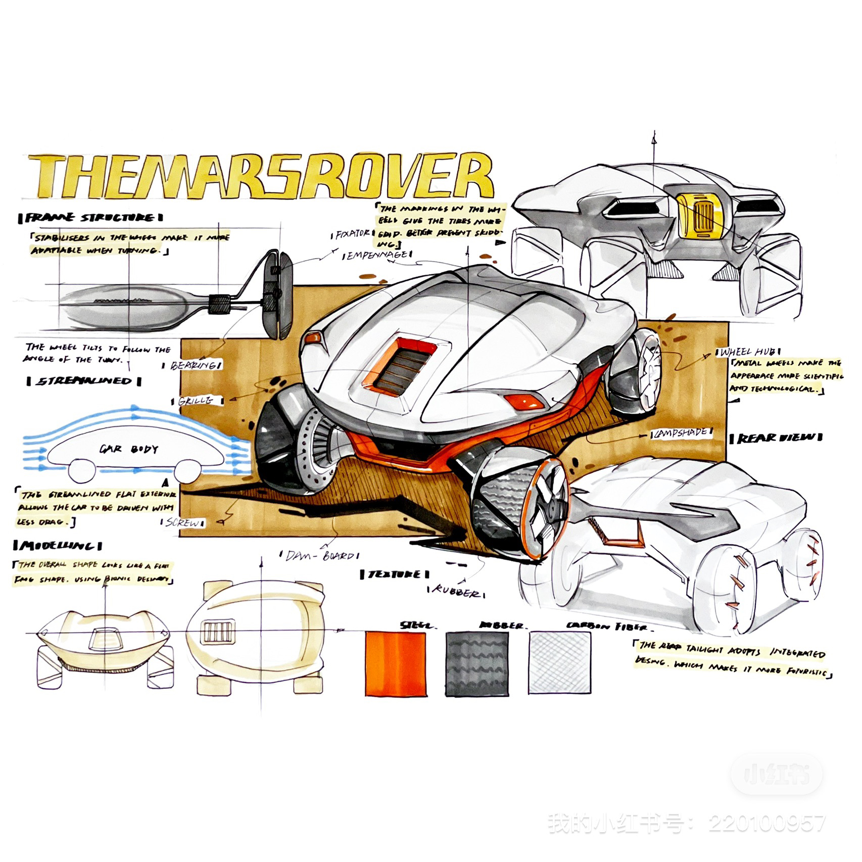 Hand drawn products，