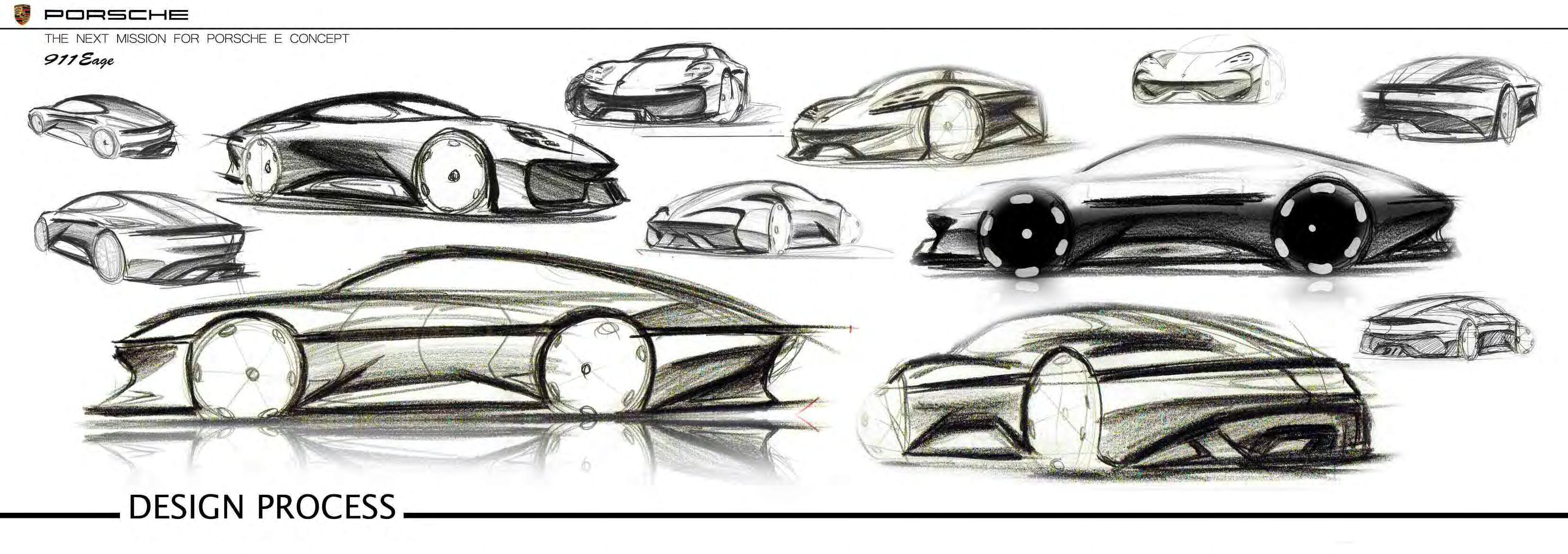 Electric vehicle，nine hundred and eleven，Porsche，Automobile design，