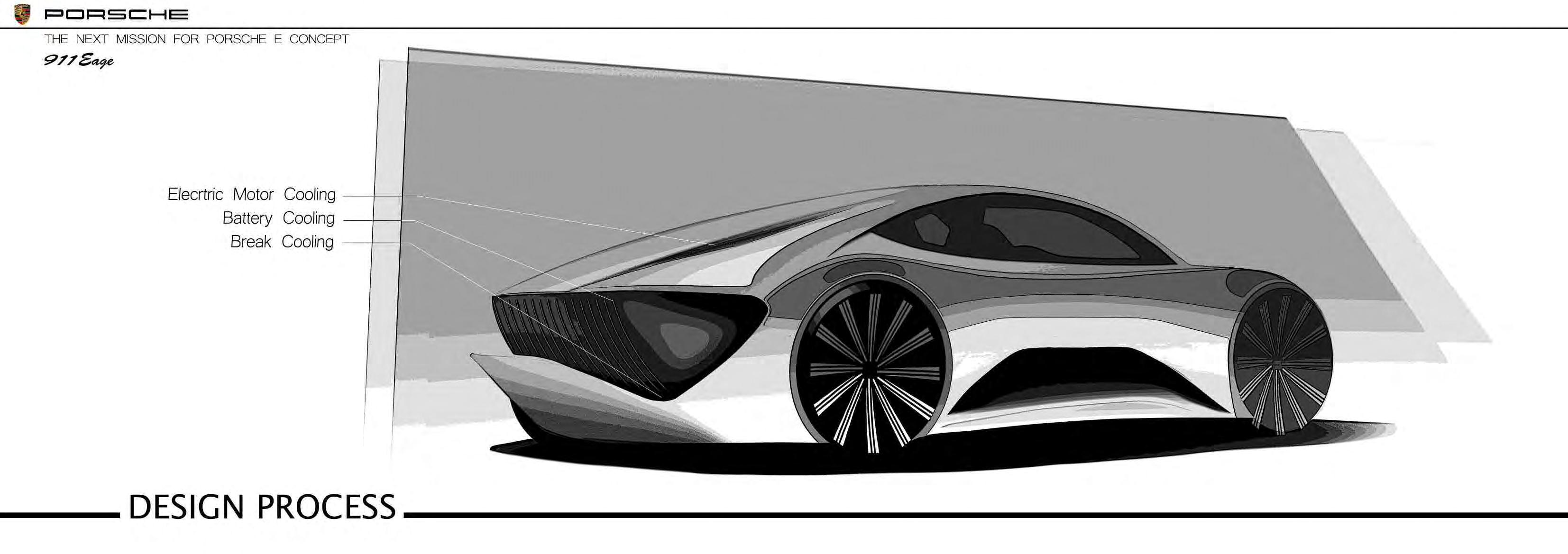 Electric vehicle，nine hundred and eleven，Porsche，Automobile design，