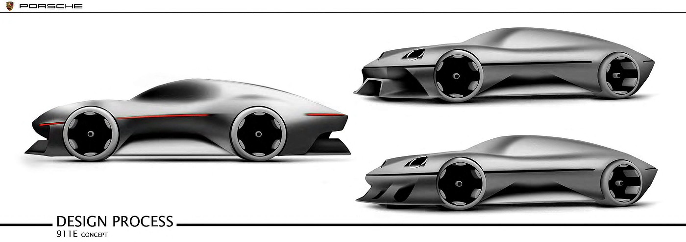 Electric vehicle，nine hundred and eleven，Porsche，Automobile design，