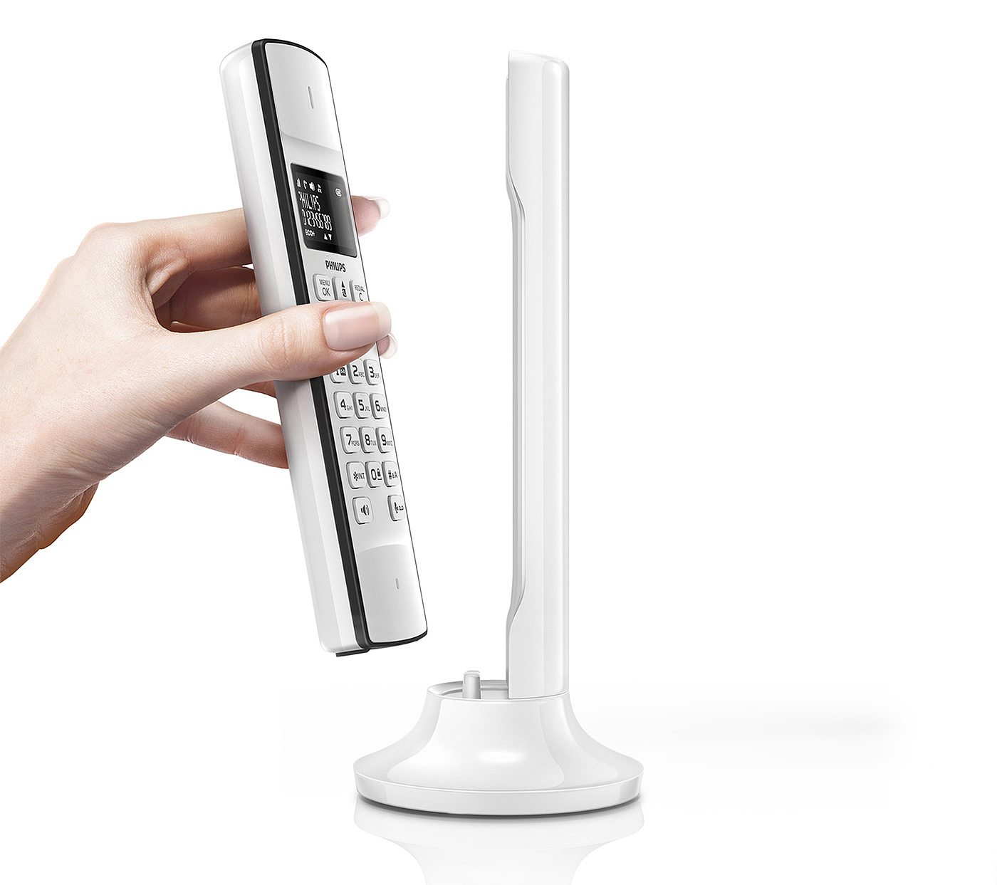 Philips，Telephone，to work in an office，wireless，contact，