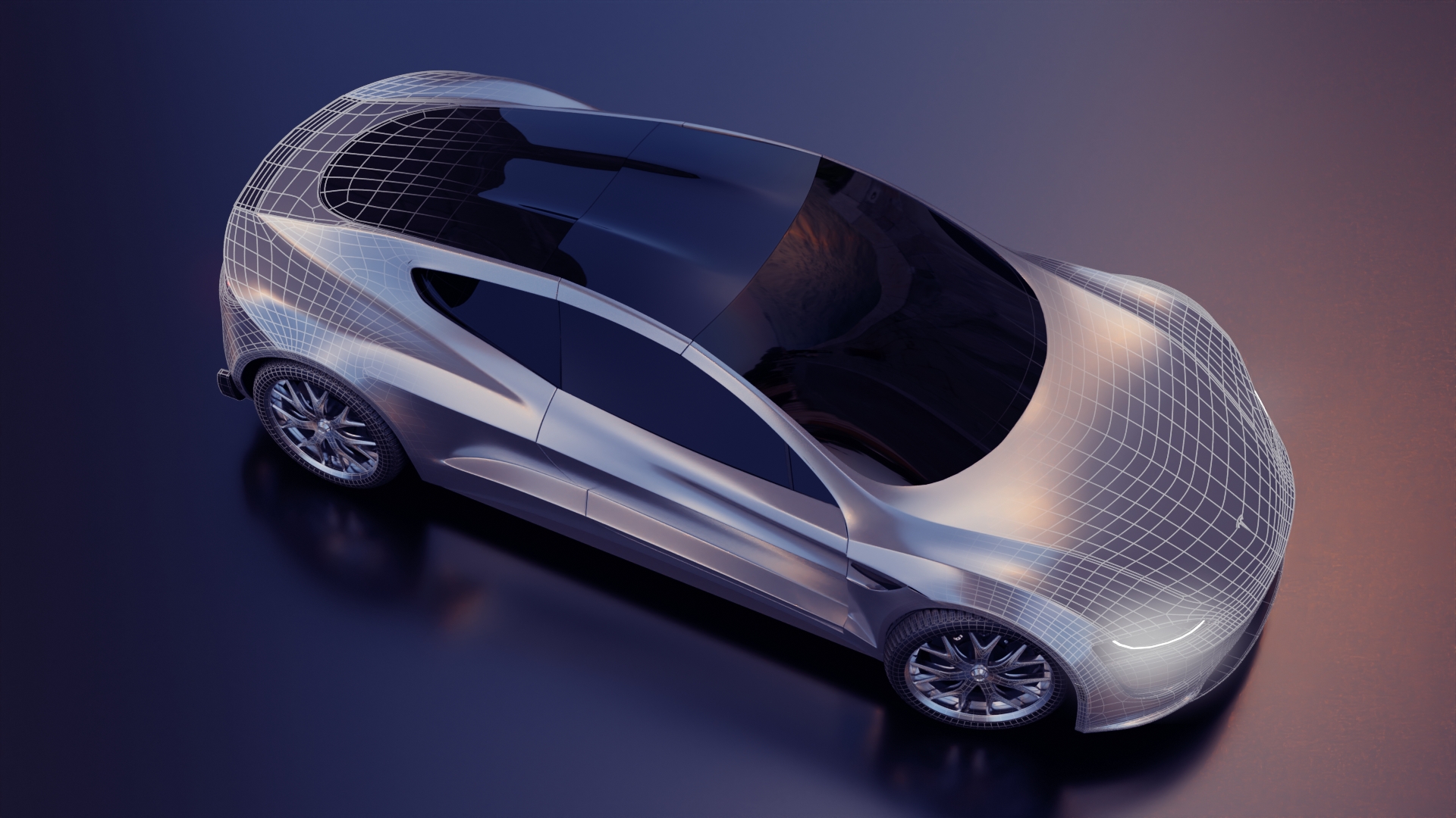 automobile，Render，modeling，
