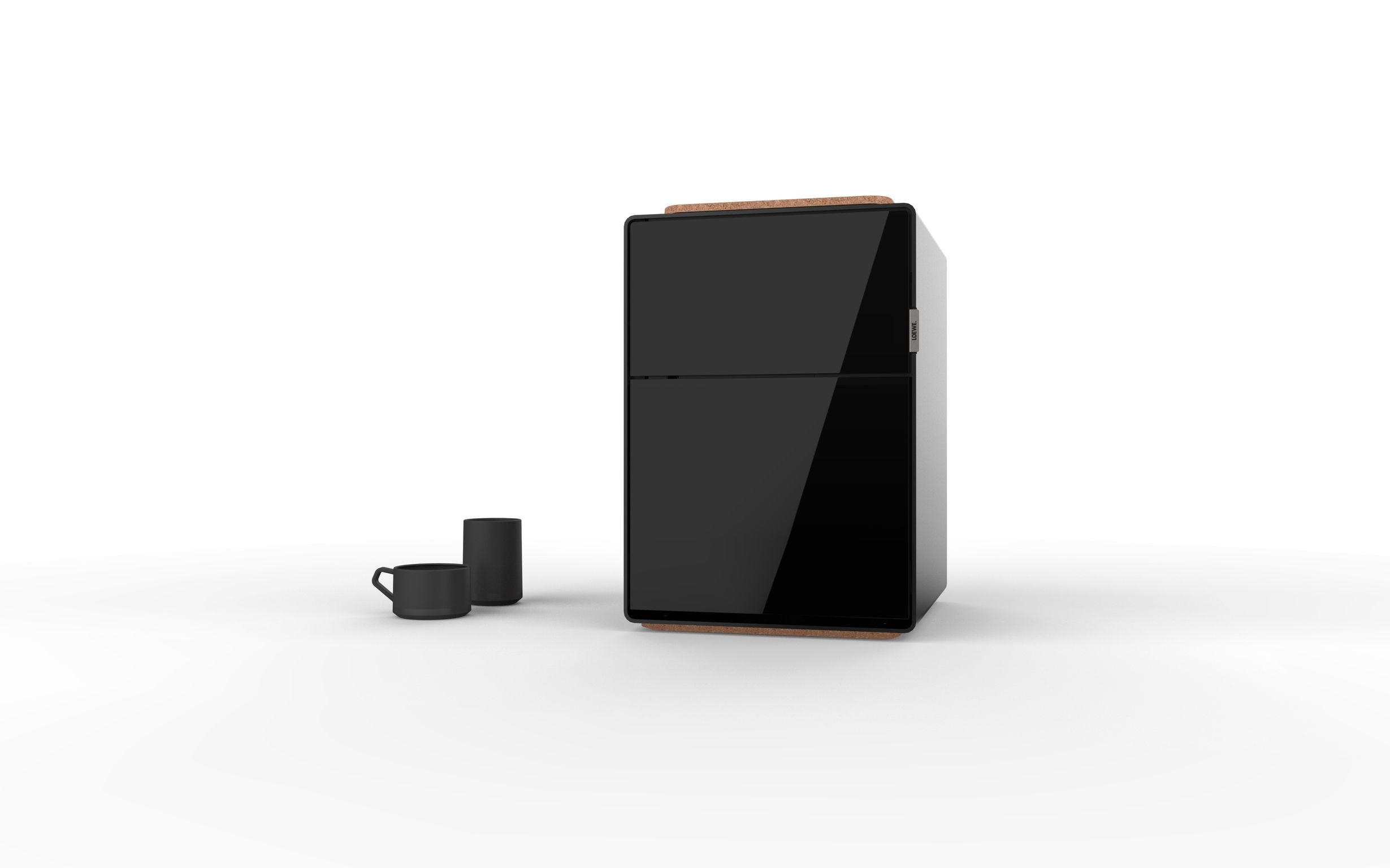 Coffee machine，black，2022 Red Dot Product Design Award，