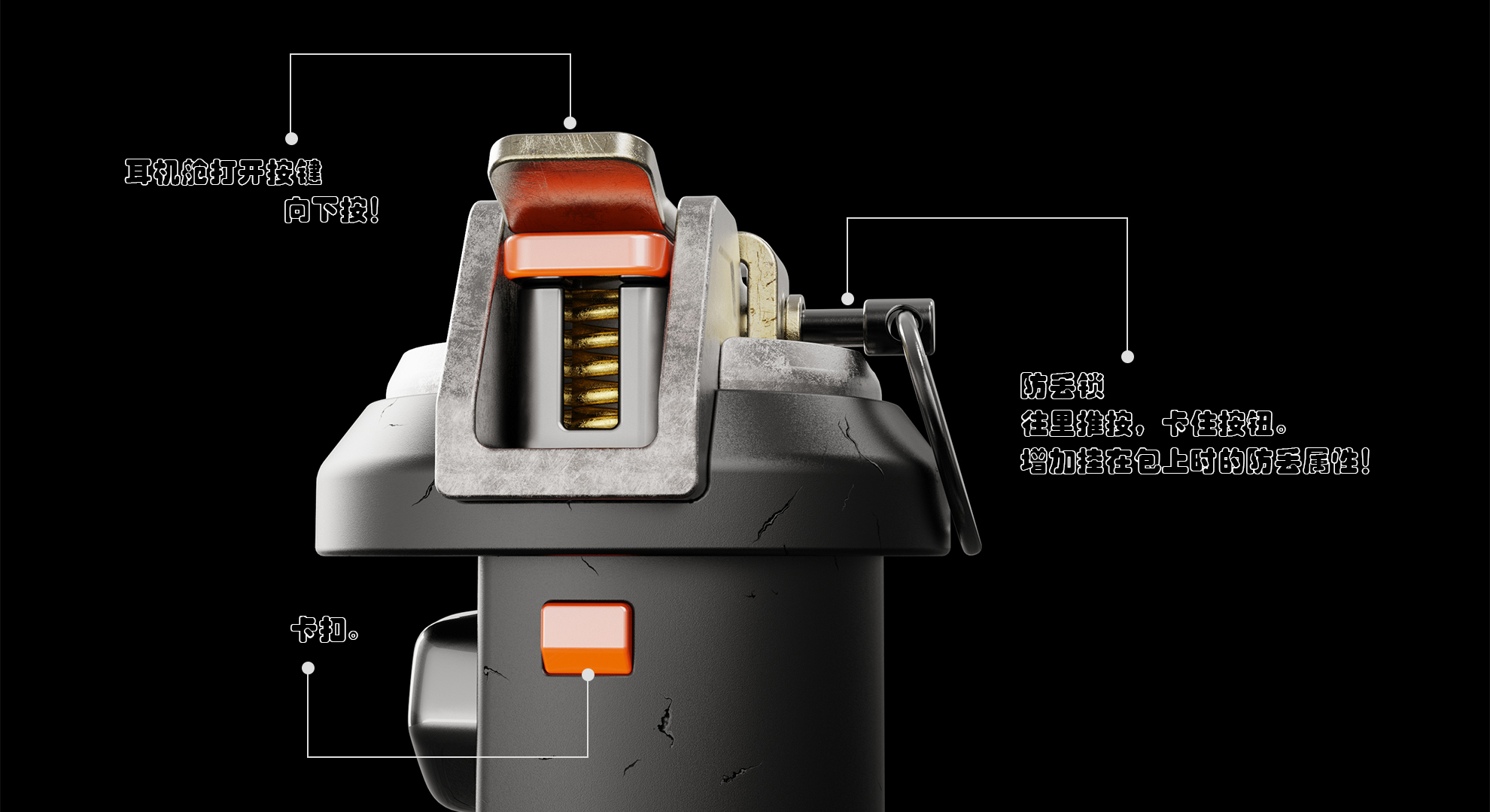 Bluetooth headset，Bluetooth，Mechanical air，Mecha wind，