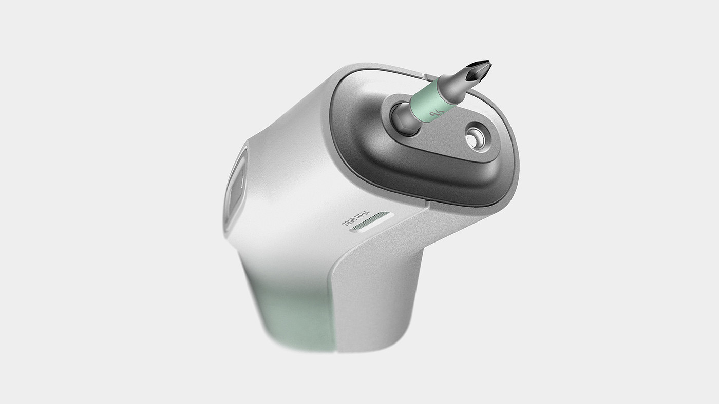 exquisite，Appearance design，product design，Electric screwdriver，