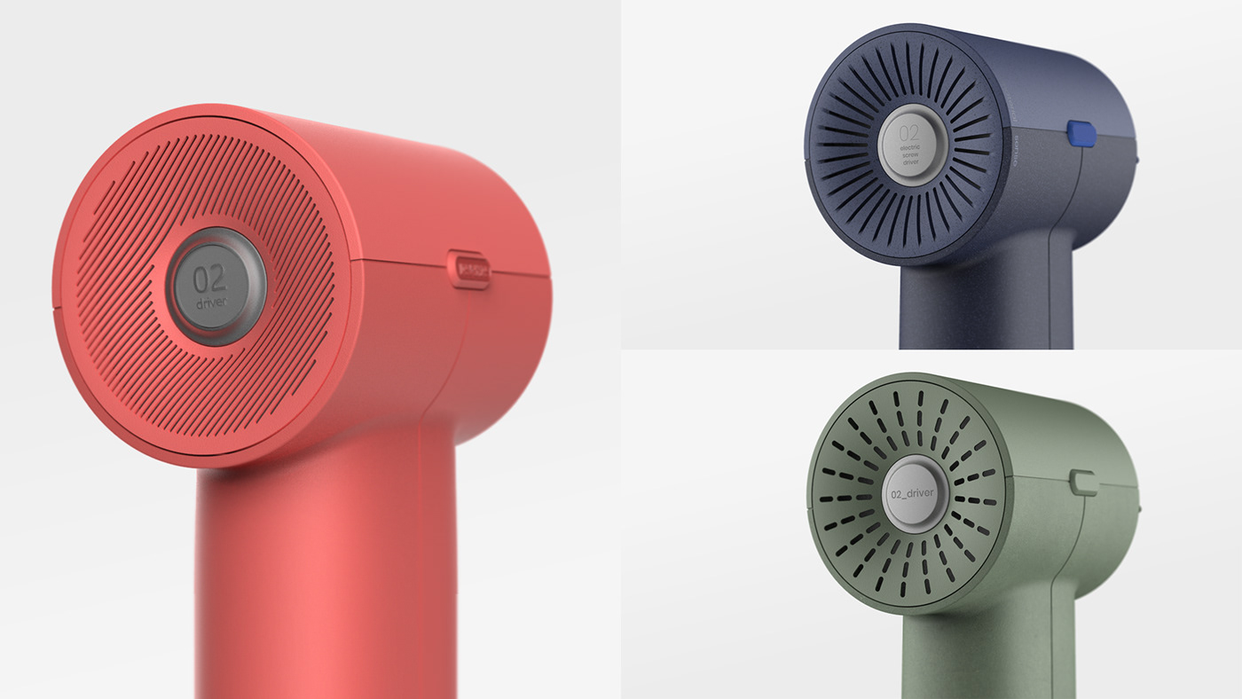 exquisite，Appearance design，product design，Electric screwdriver，