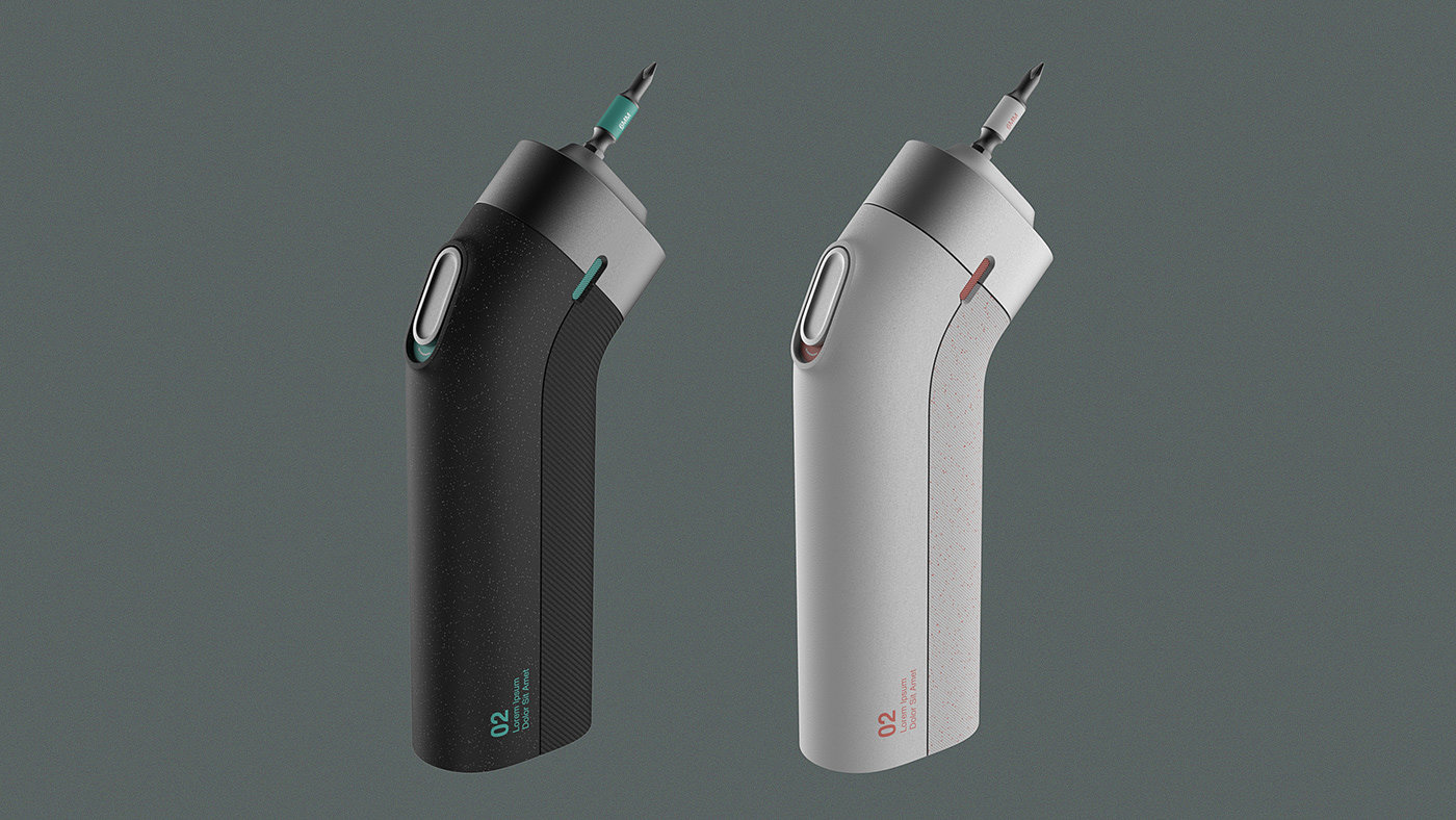 exquisite，Appearance design，product design，Electric screwdriver，