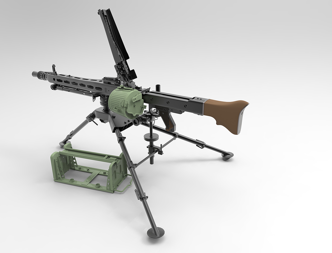MG42，gun，machine gun，currency，