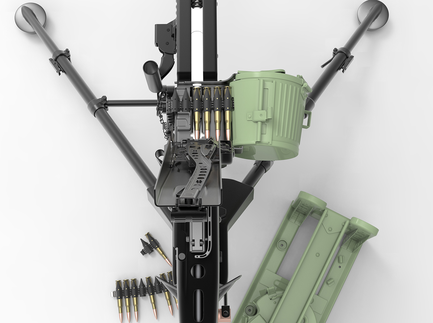 MG42，gun，machine gun，currency，