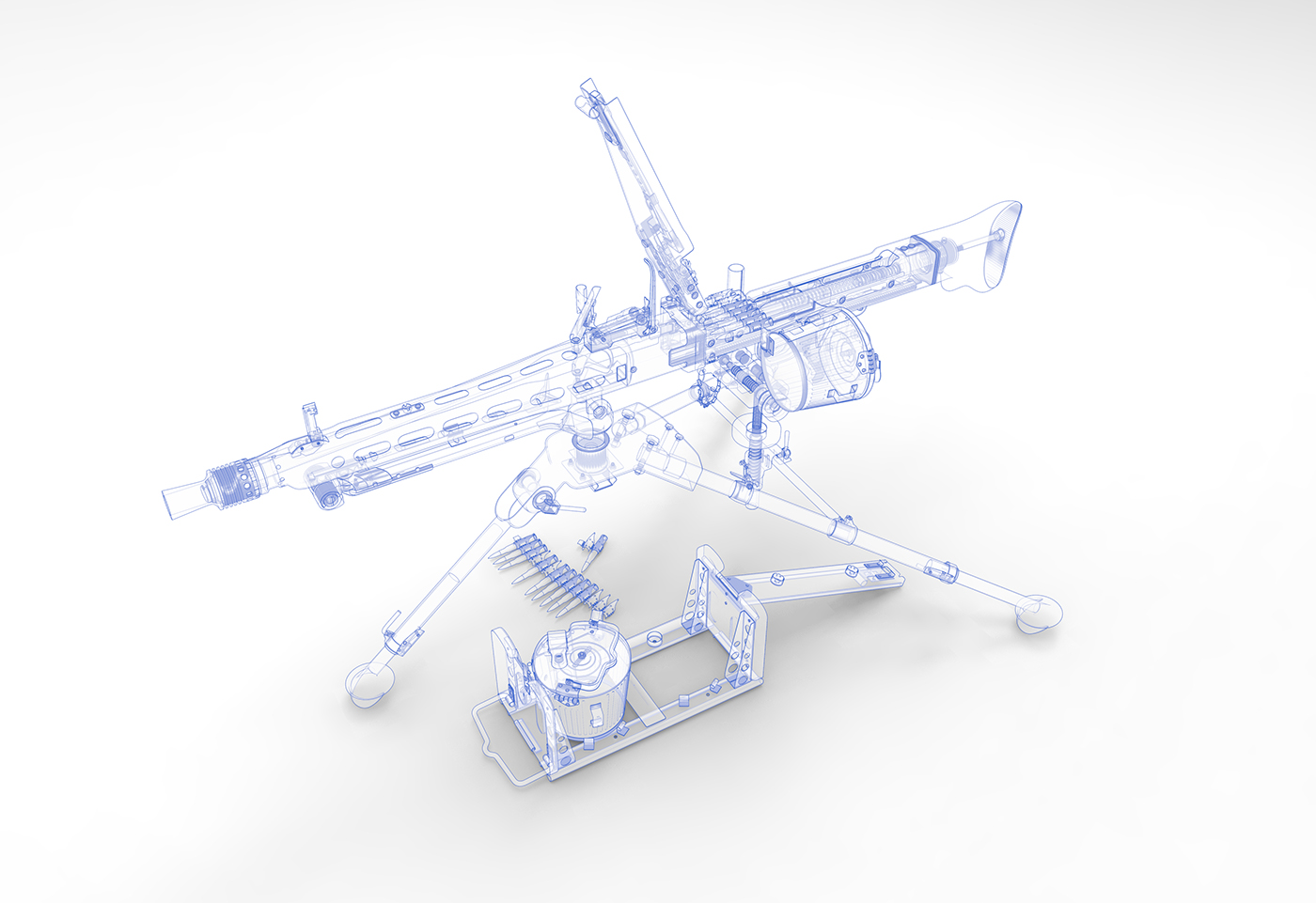 MG42，gun，machine gun，currency，