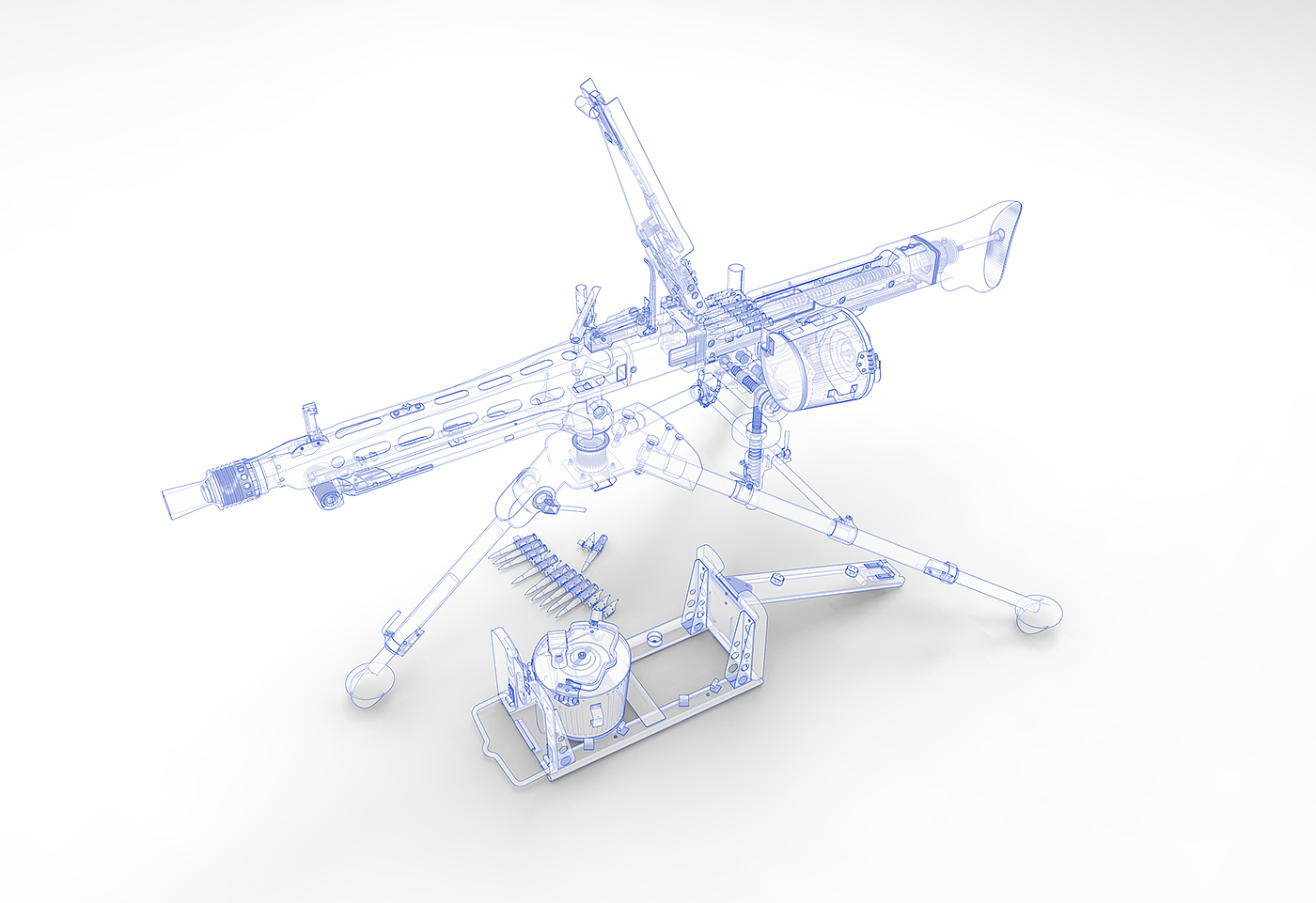MG42，gun，machine gun，currency，