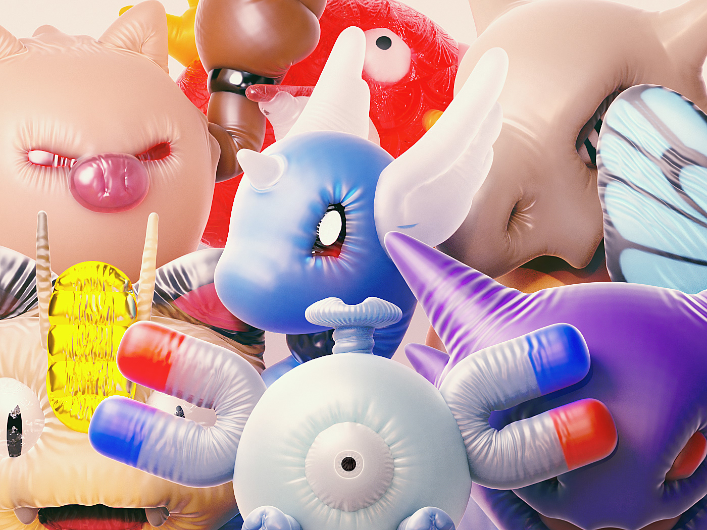 balloon，product design，Appearance design，Plush toys，