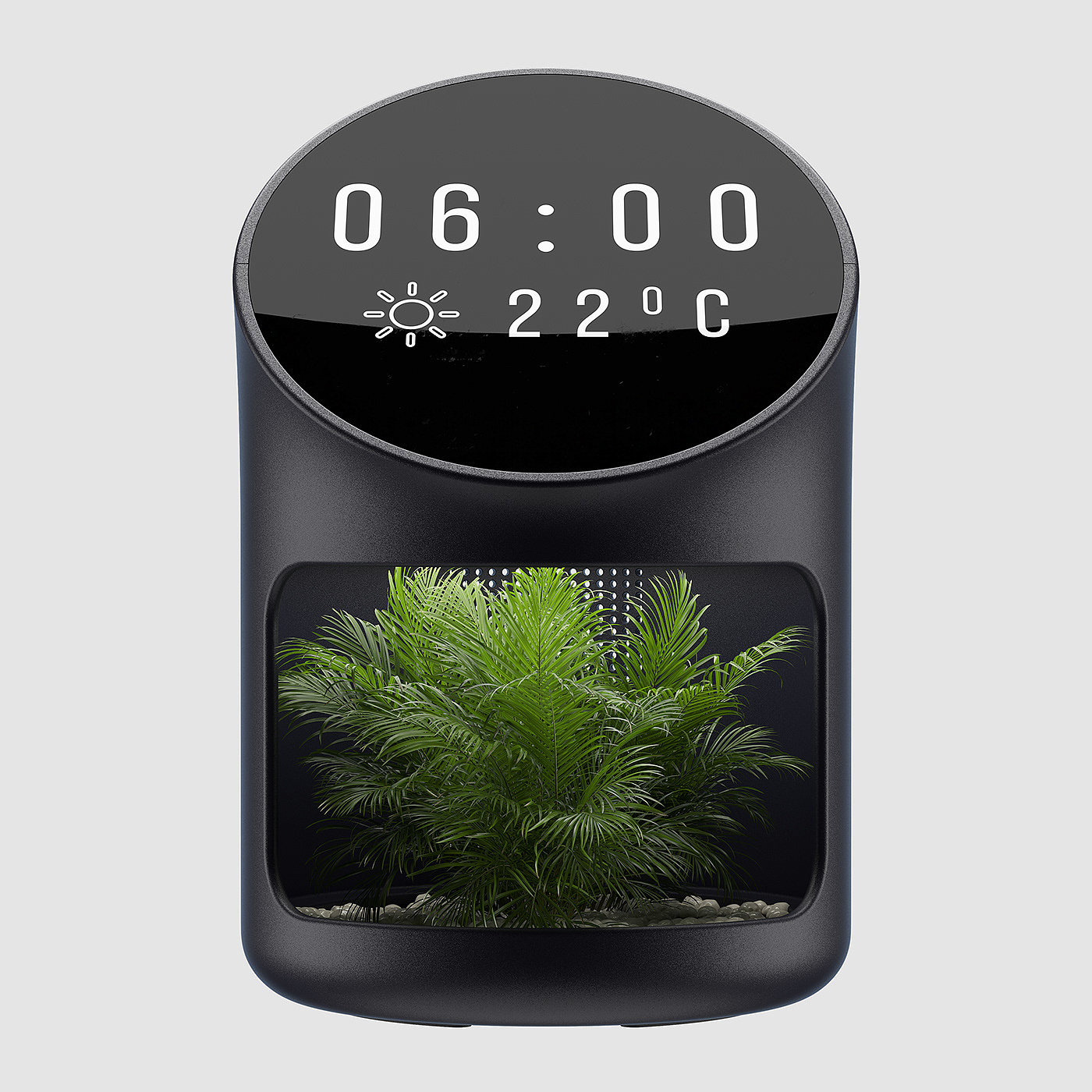 alarm clock，product design，Appearance design，Green plant，