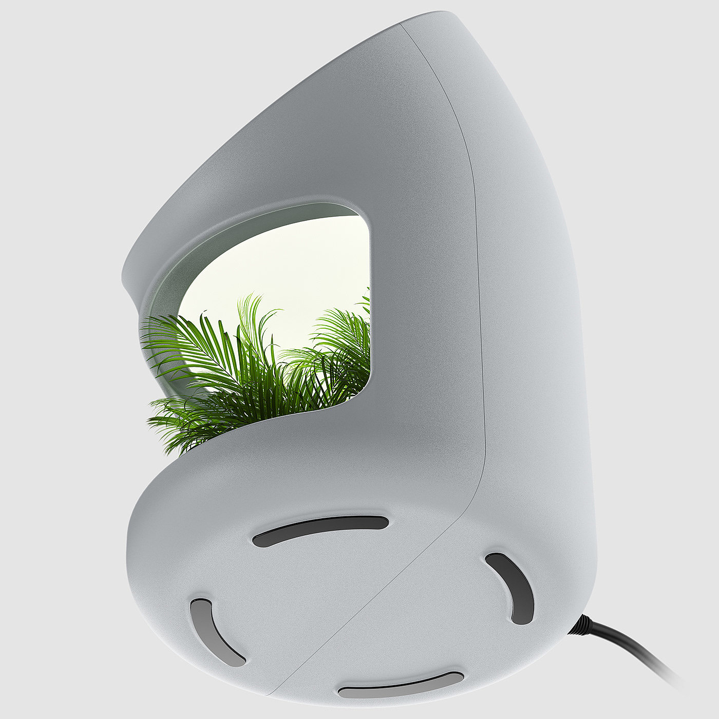 alarm clock，product design，Appearance design，Green plant，