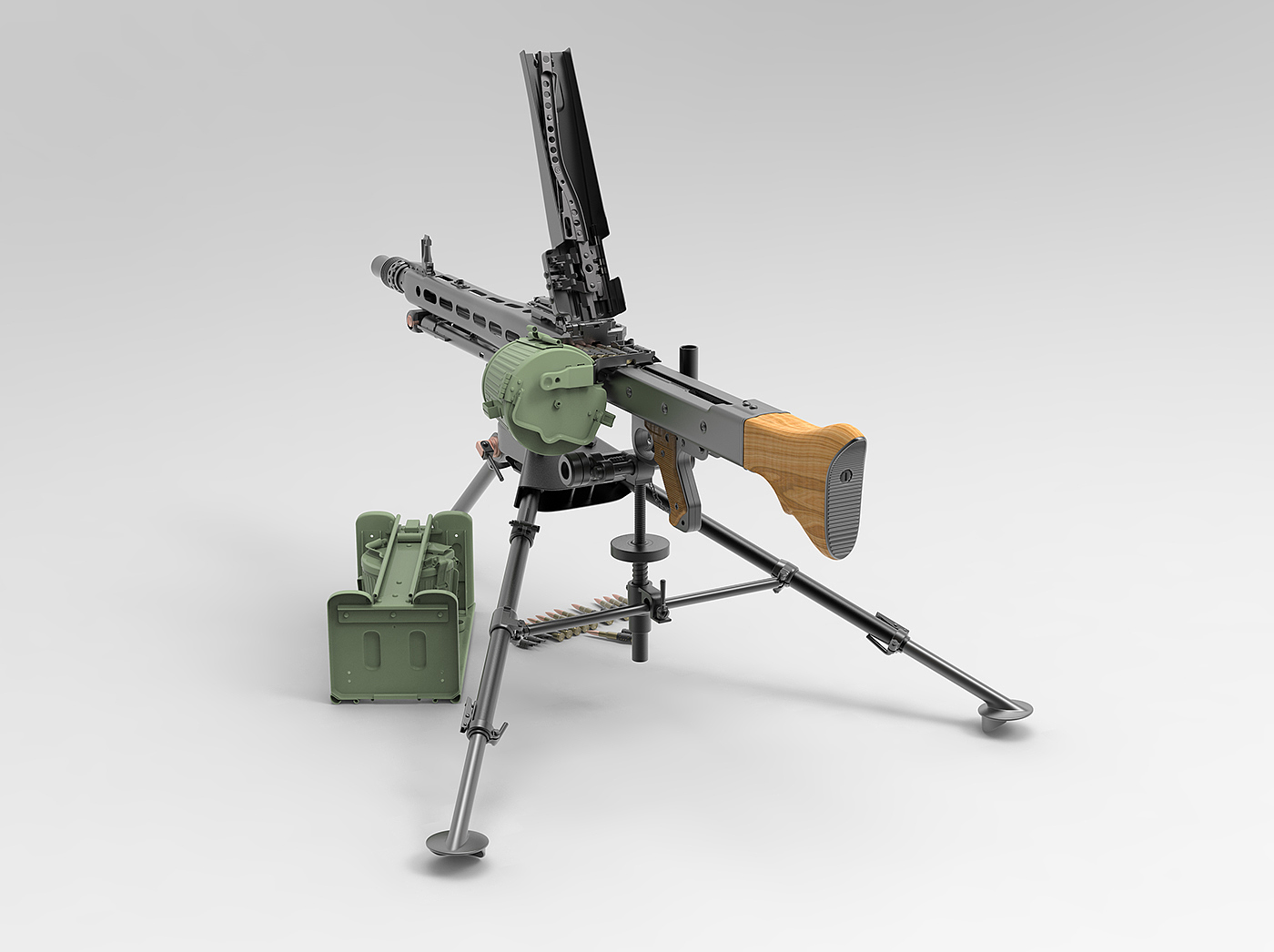 MG42，gun，machine gun，currency，