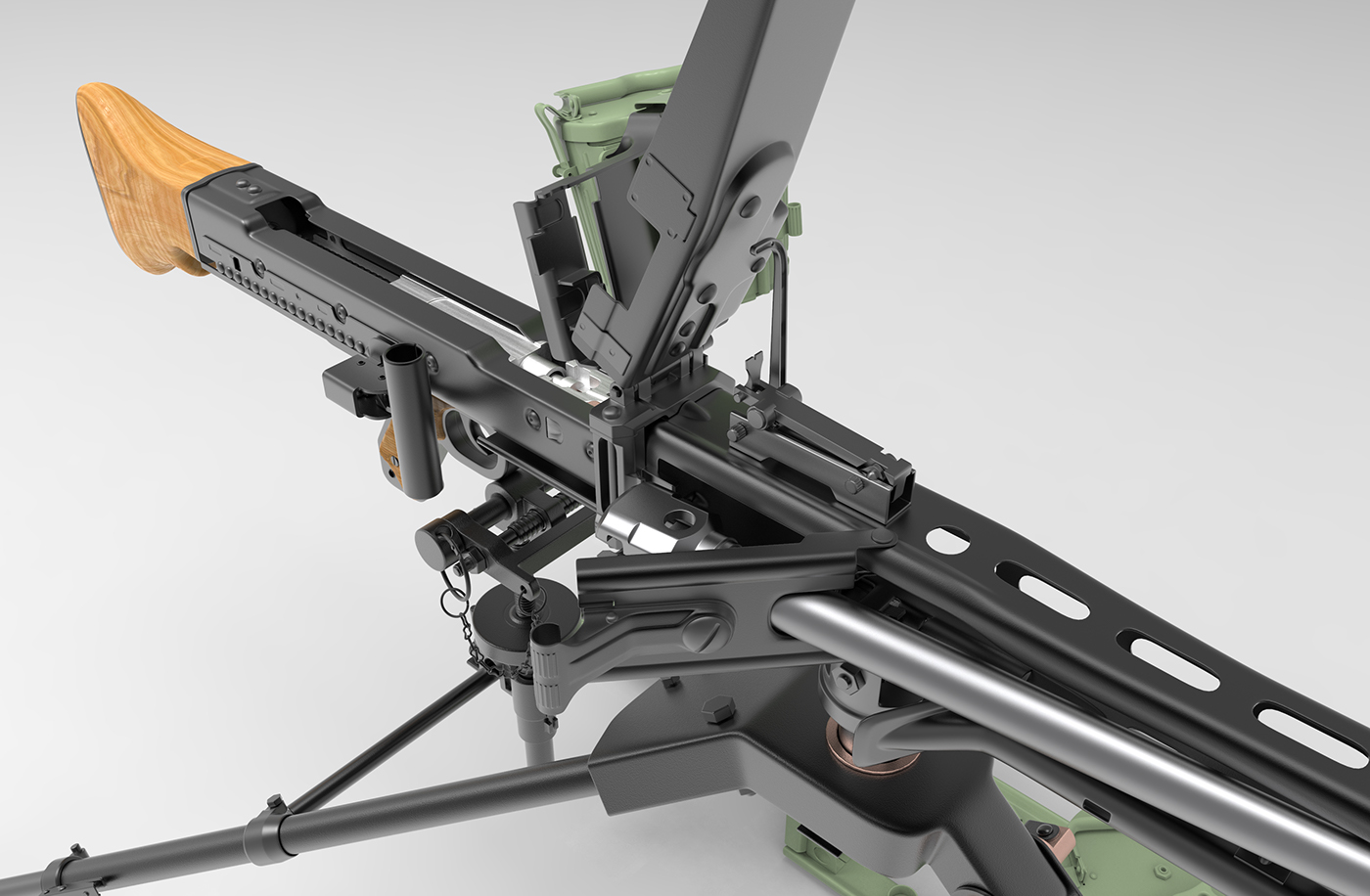 MG42，gun，machine gun，currency，