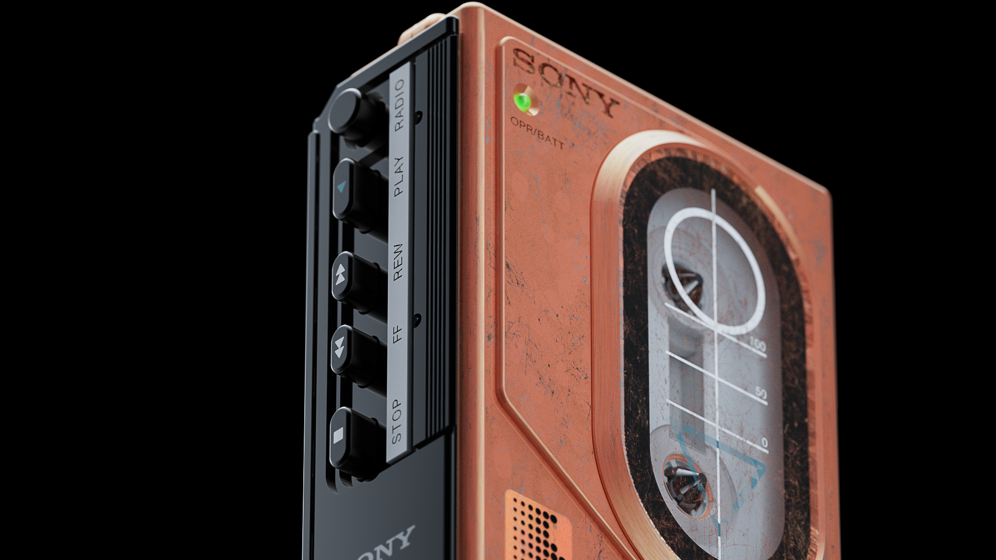 Redshift，c4d，Render，radio，