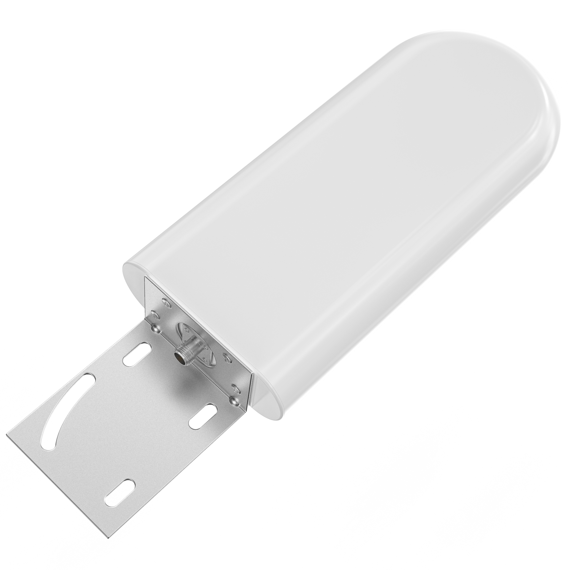 Base station antenna，white，White product rendering，