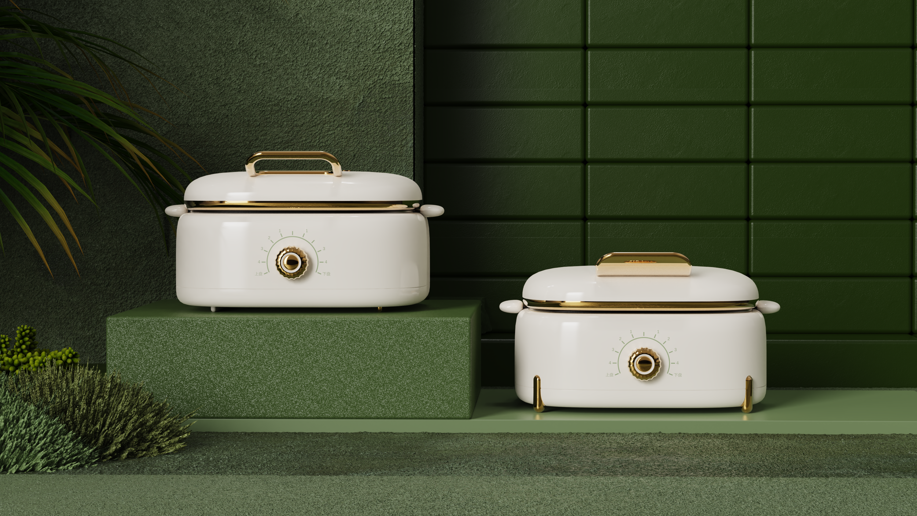 Electric baking pan，