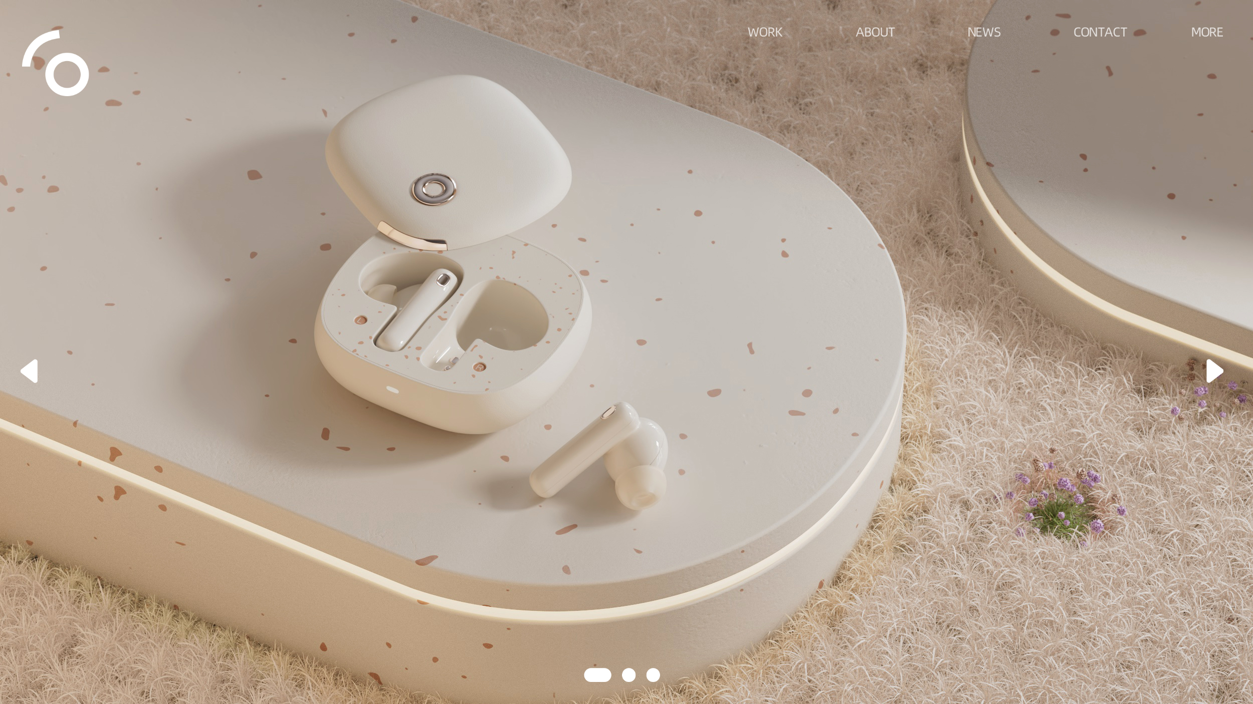 Bluetooth headset，headset，travel，relax，Render，Visual typesetting，Travel diary，5% design，