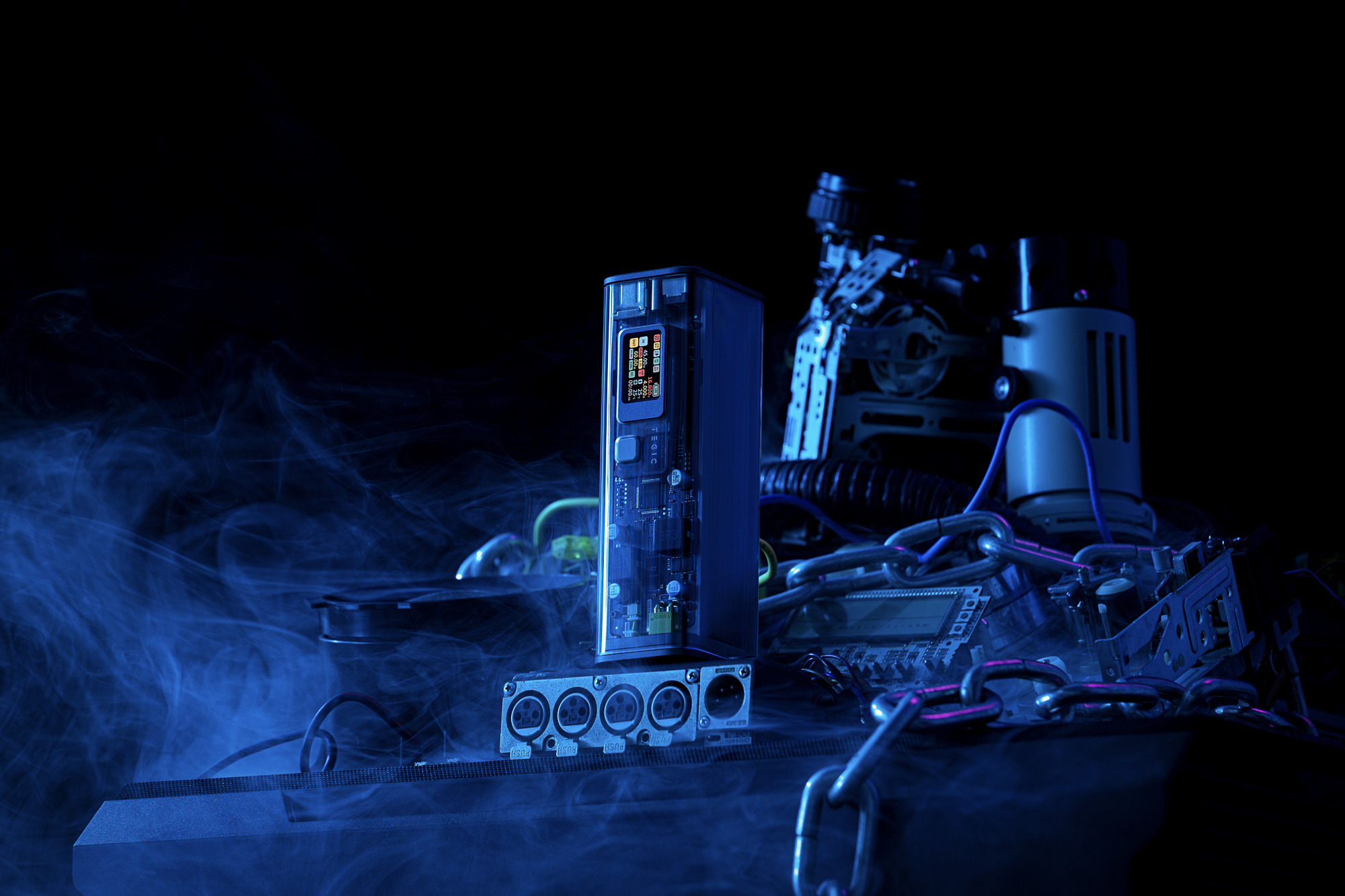 portable source，portable battery，TEGIC，Cyberpunk，