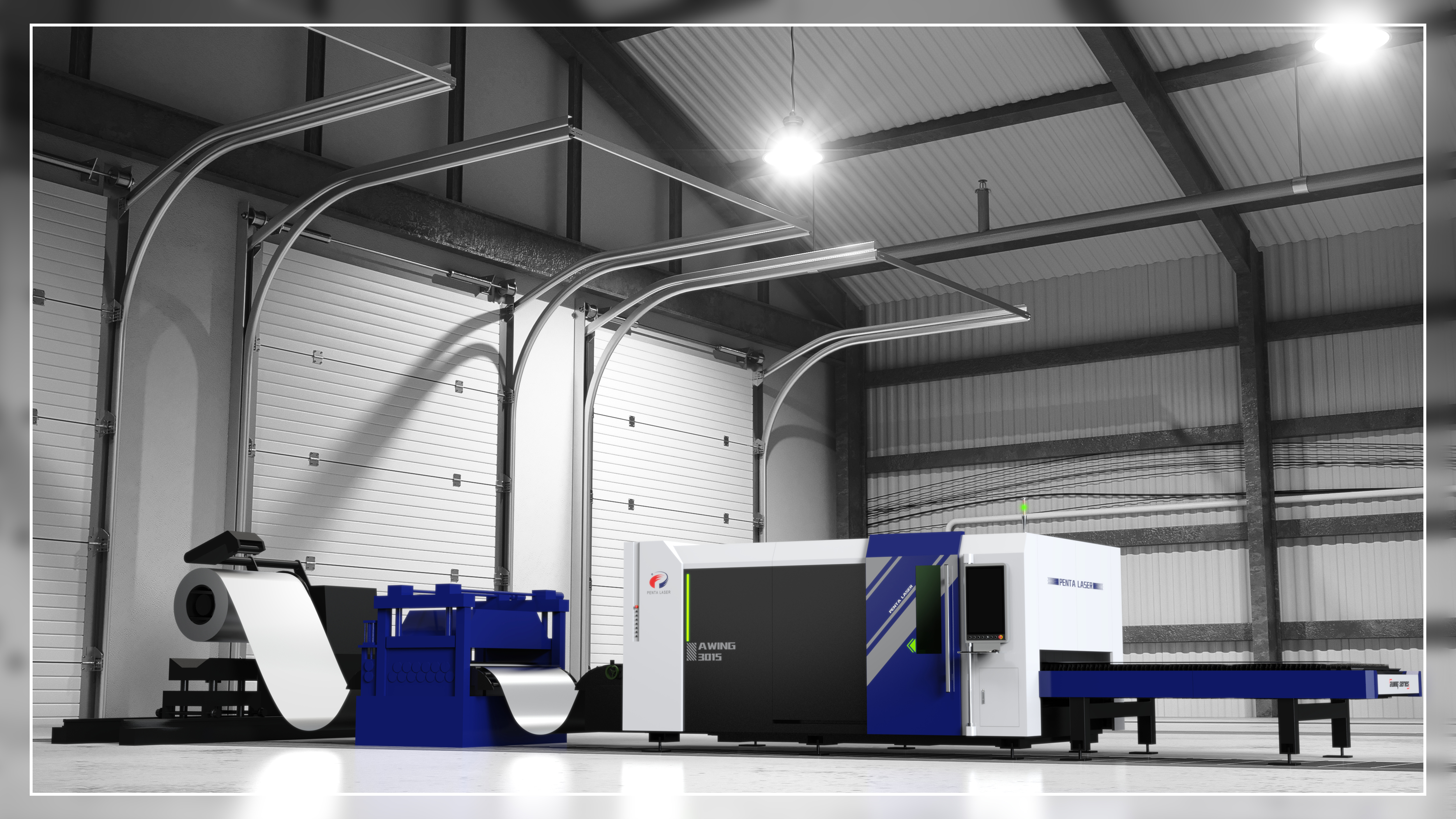 Coil 3015 laser cutting machine，