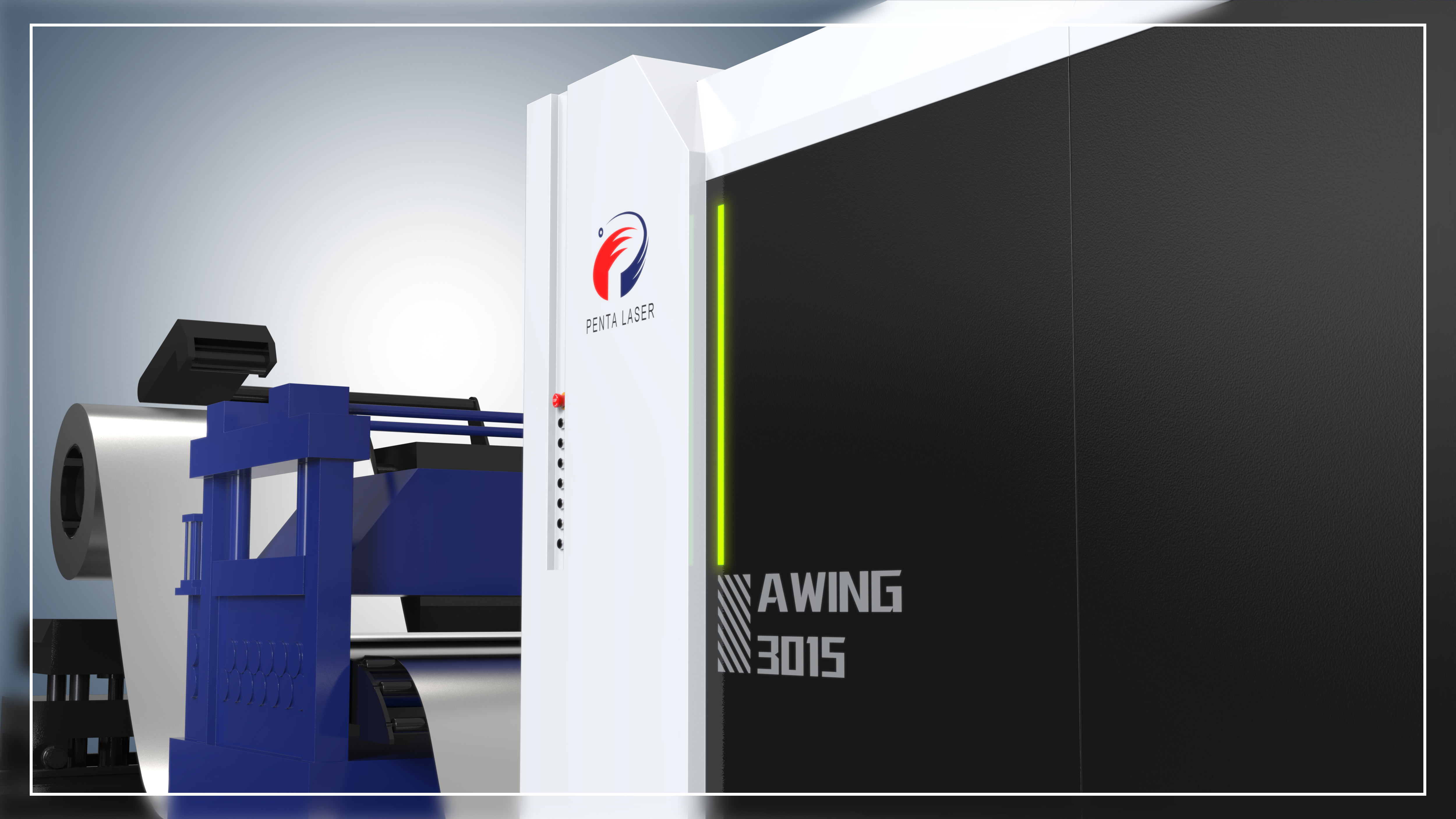 Coil 3015 laser cutting machine，