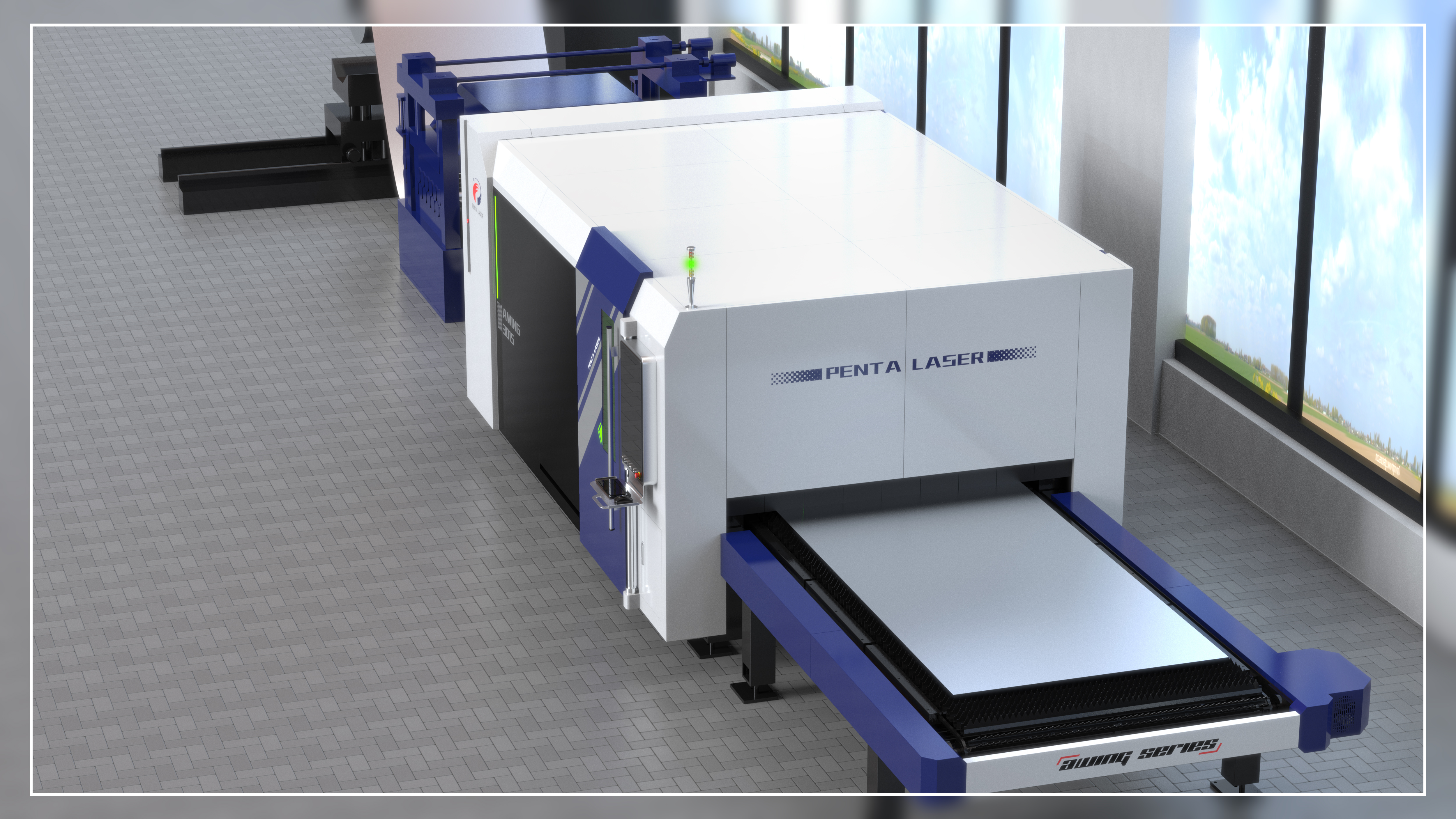 Coil 3015 laser cutting machine，