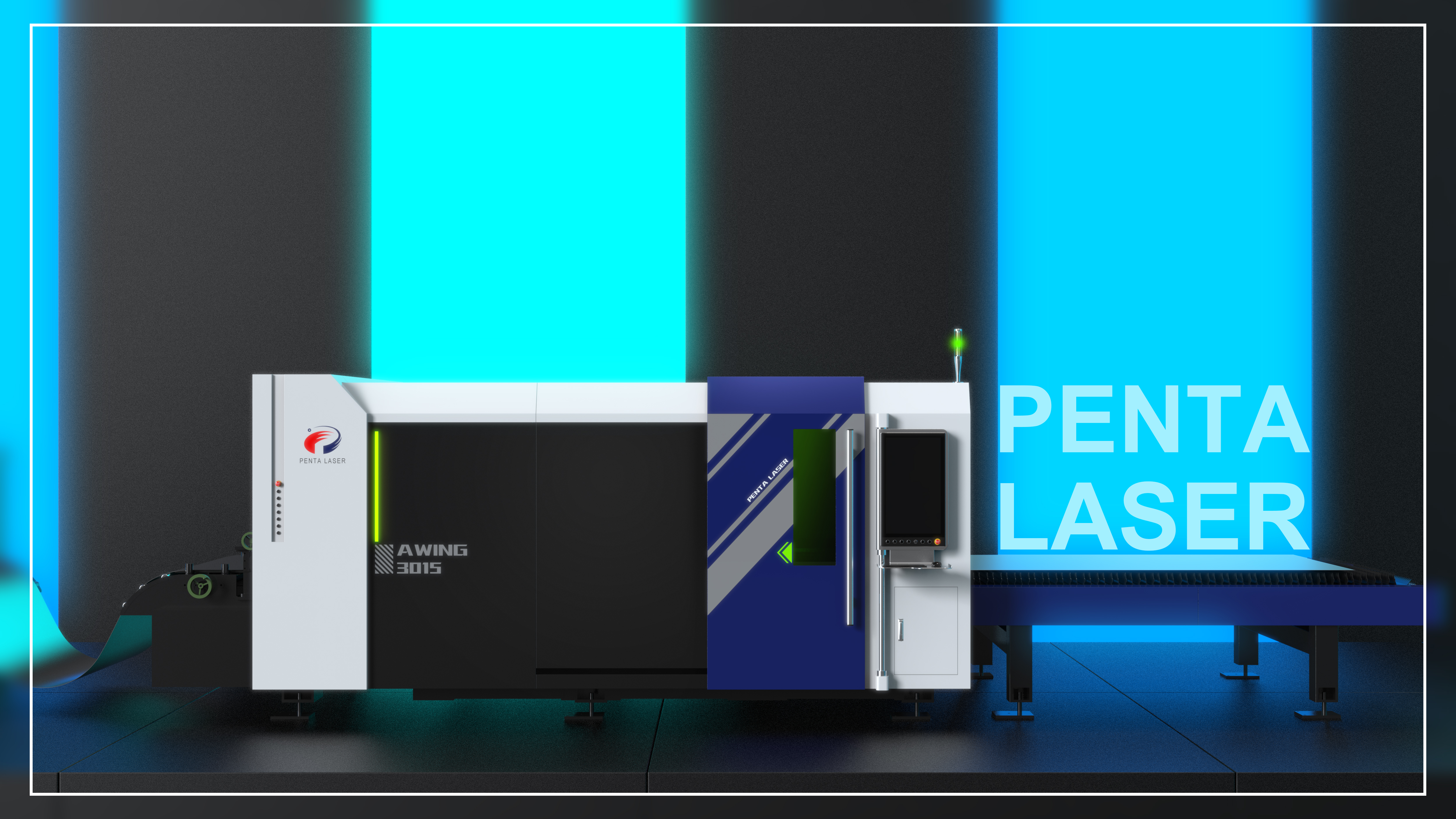 Coil 3015 laser cutting machine，