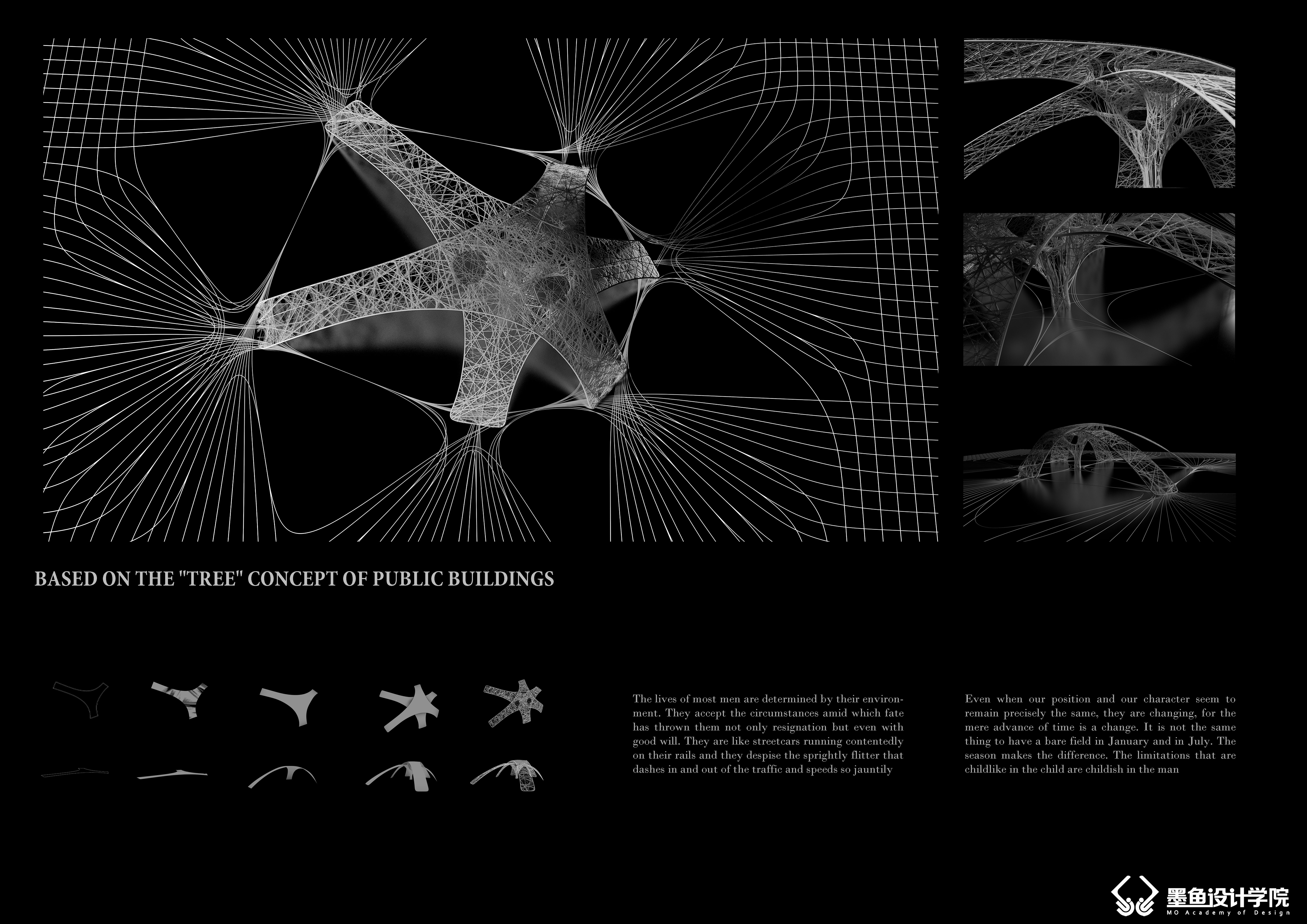 Cuttlefish Design Institute，Design，Parametric design，GH parameterization，Grasshopper design，Parametric modeling，originality，