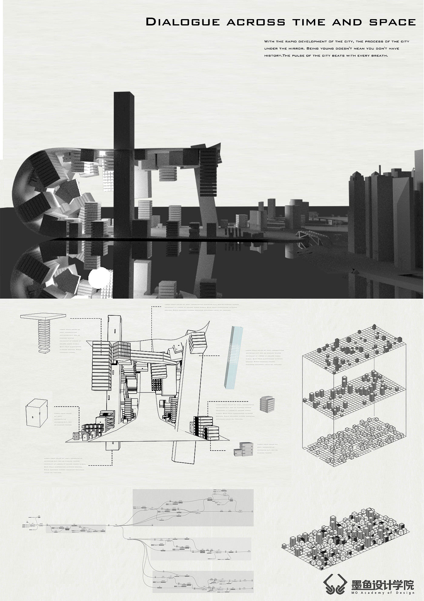 墨鱼设计学院，设计，参数化设计，GH参数化，Grasshopper设计，参数化建模，创意，