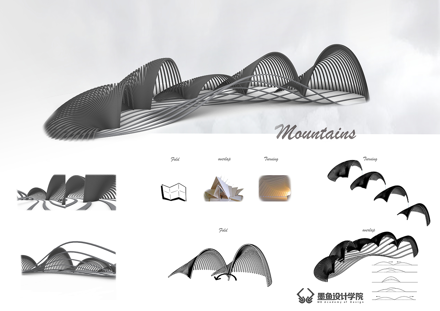 Cuttlefish Design Institute，Design，Parametric design，GH parameterization，Grasshopper design，Parametric modeling，originality，