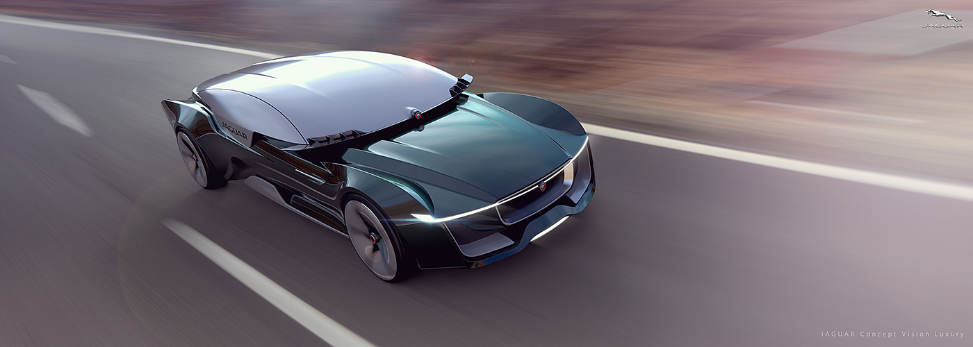Sports car，Jaguar，concept，